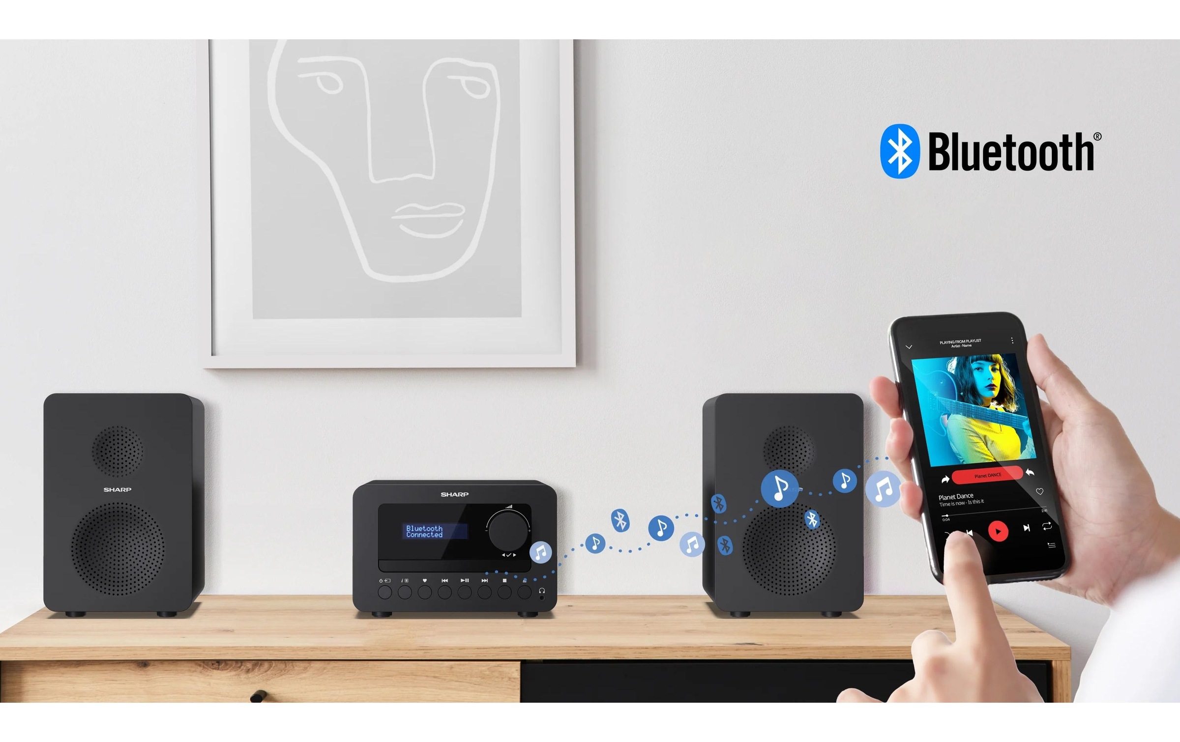 Sharp Stereoanlage »Micro HIFI DAB+ XL-B520D« ( 24 W)