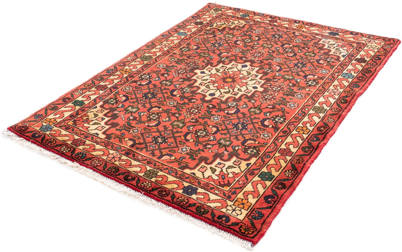 morgenland Orientteppich "Perser - Nomadic - 160 x 112 cm - rot", rechteckig, 10 mm Höhe, Wohnzimmer, Handgeknüpft, Einz