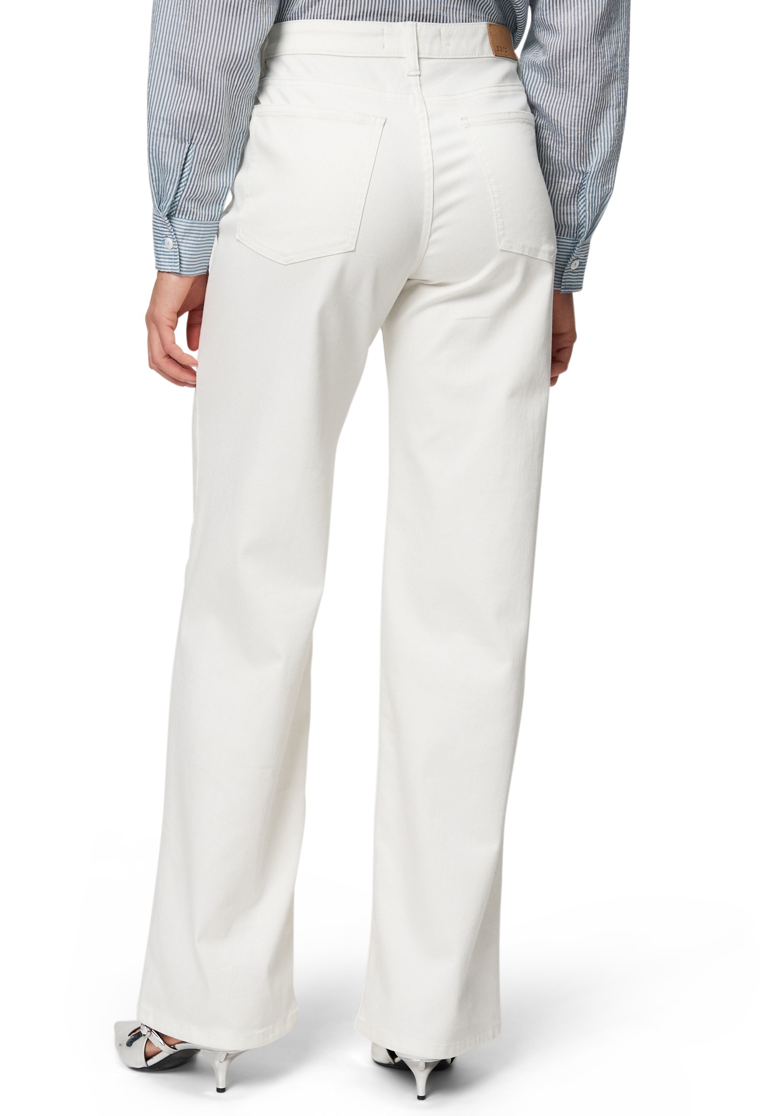 Zero Röhrenhose »zero Sommerjeans weites Bein 32 Inch«, Plain/ohne Details