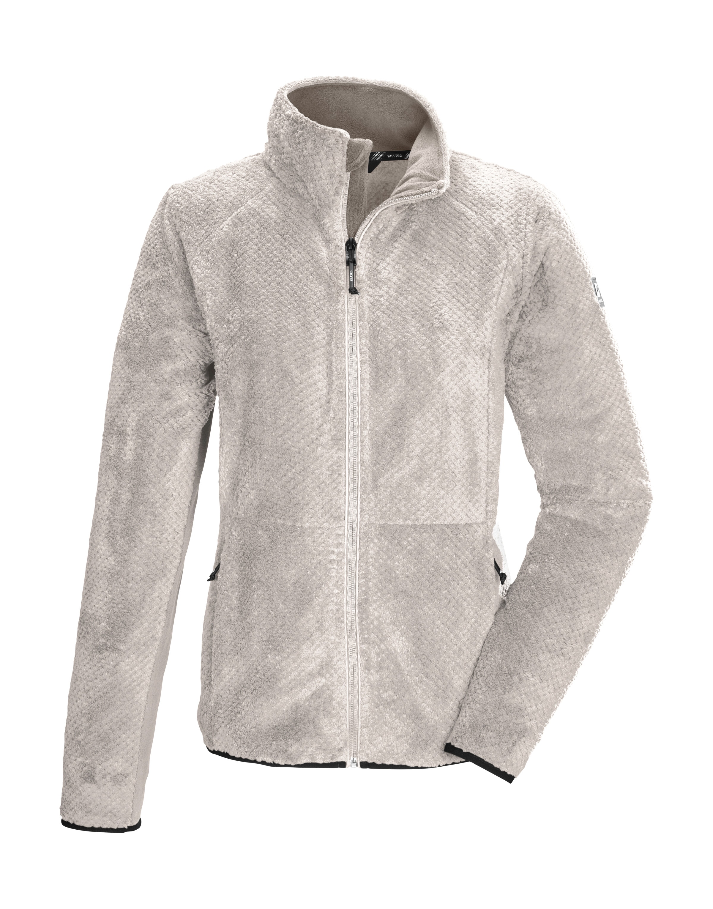 Killtec "KOW 6 WMN KNTFLC JCKT" Damen Fleecejacke, Comfort-Stretch, Kinnschutz, verschließbare Taschen