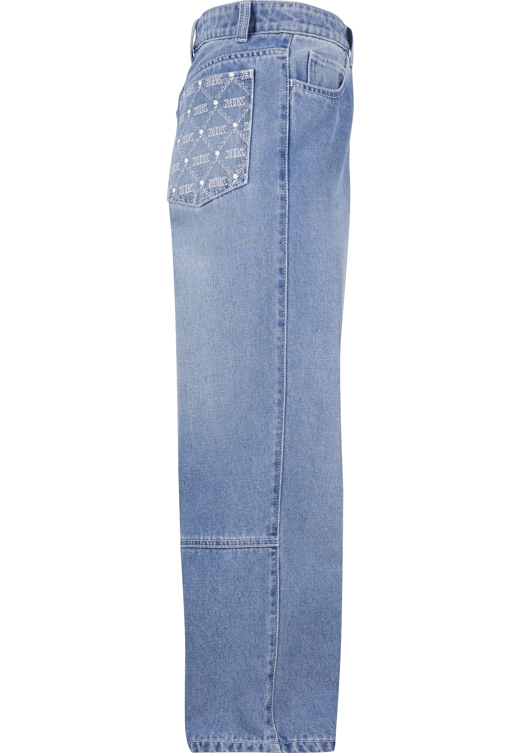 Karl Kani Bequeme Jeans »Karl Kani Karl Kani OG Aop Back Pocket Baggy Junior«