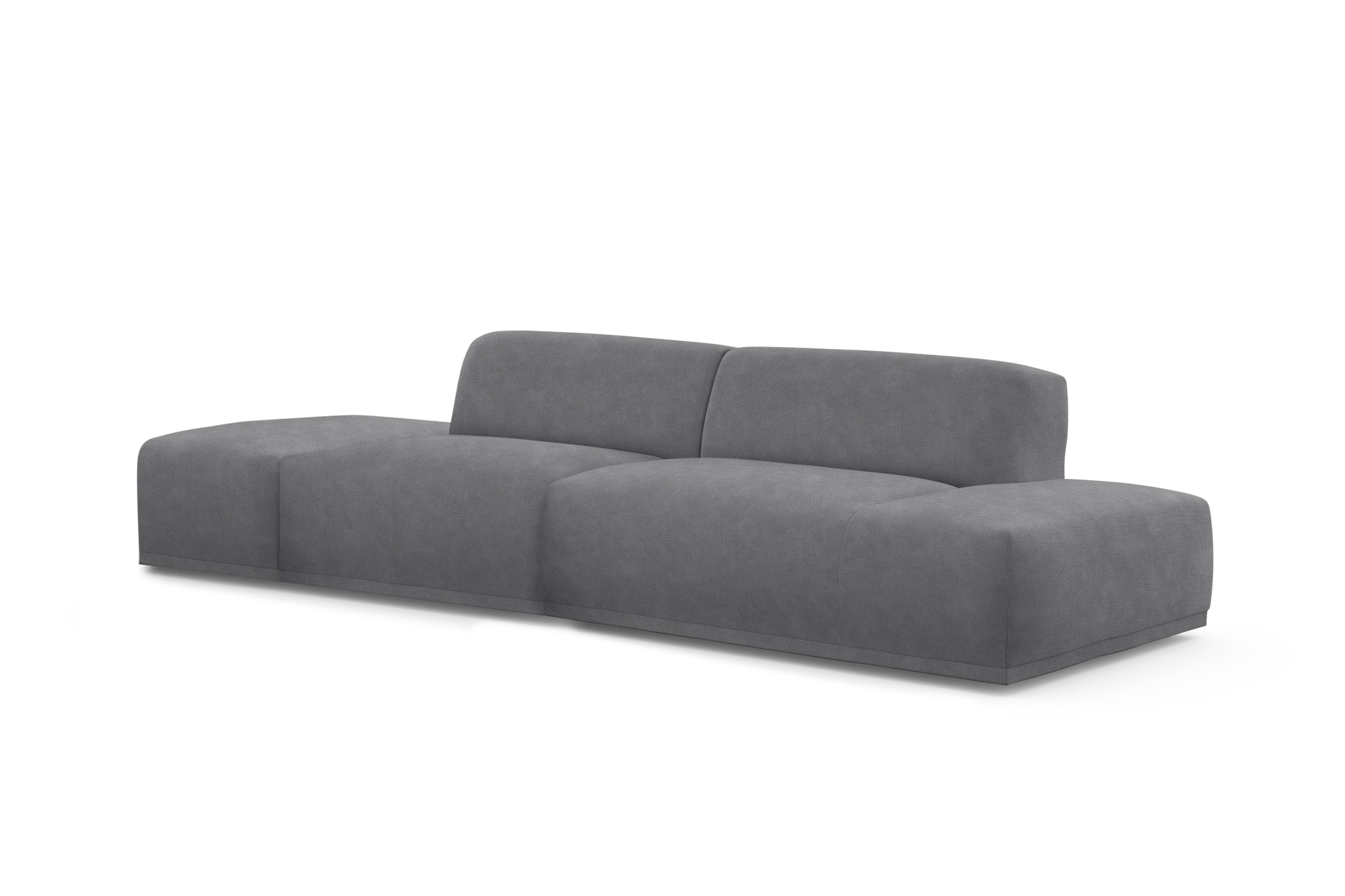 TRENDMANUFAKTUR Big-Sofa »Braga, toller Sitzkomfort, Designsofa«, in moderner Optik, mit hochwertigem Kaltschaum