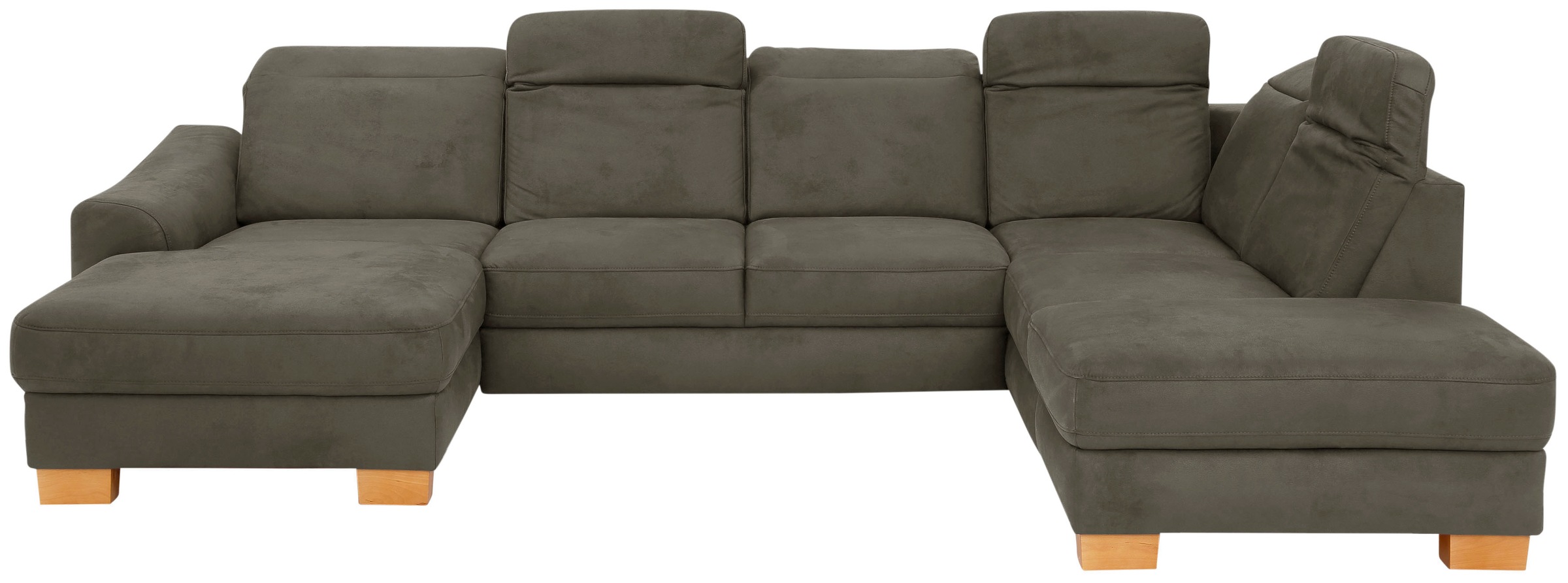 Home affaire Wohnlandschaft "Dundee U-Form" wahlweise mit Kopfteilverstellu günstig online kaufen