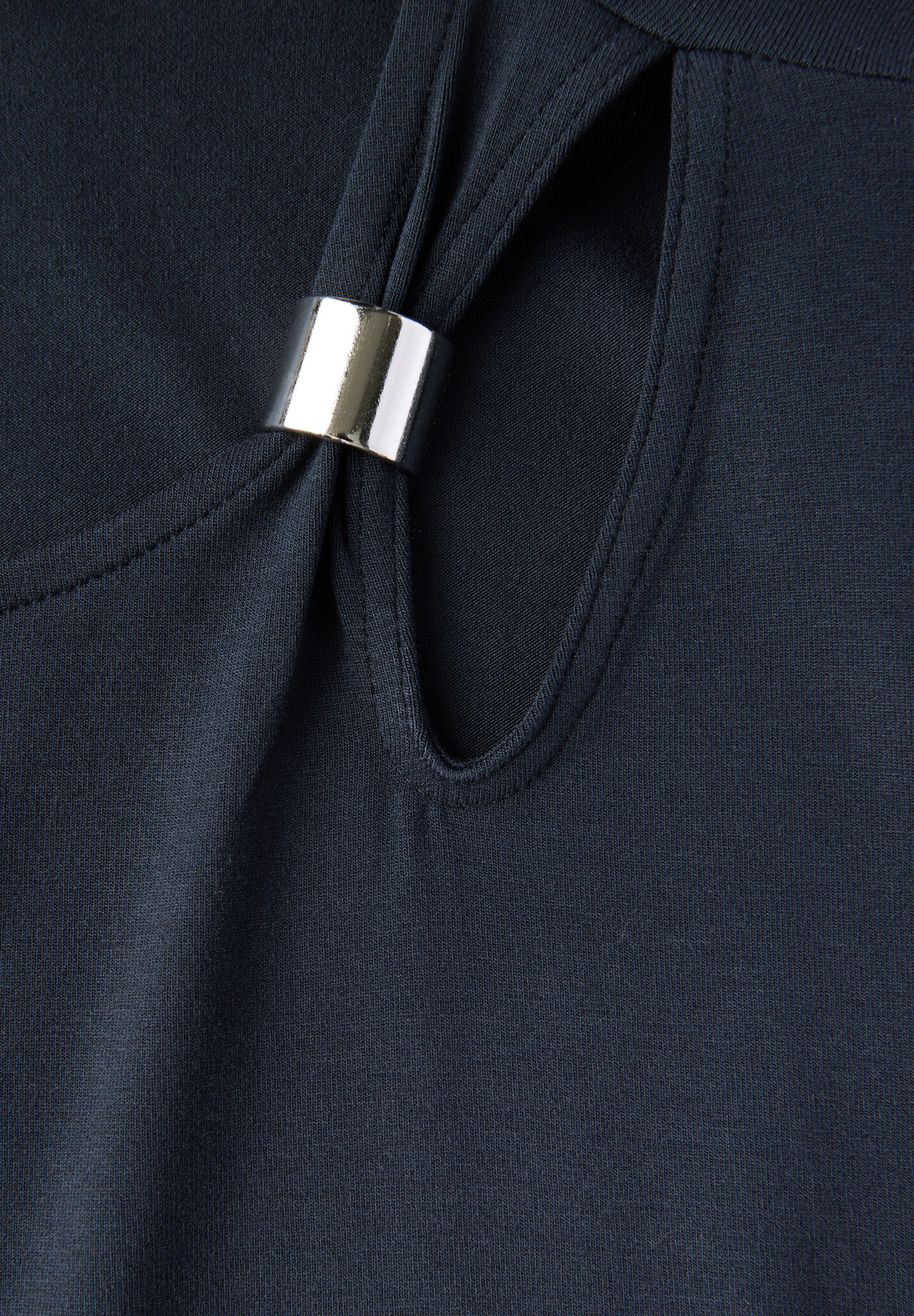 STREET ONE Shirttop, mit Cut-Out