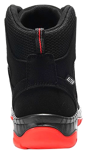 Elten Sicherheitsstiefel »MADDOX BOA® black-red Mid ESD S3«