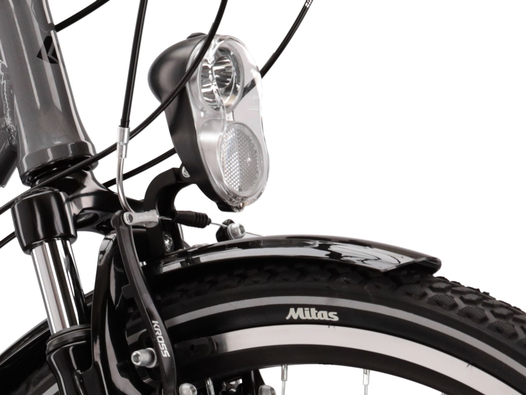 Kross Trekkingrad »KROSS Trekkingrad Trans 1.0 28" grau«, 21 Gang, Shimano, ALTUS M310 Schaltwerk, Kettenschaltung