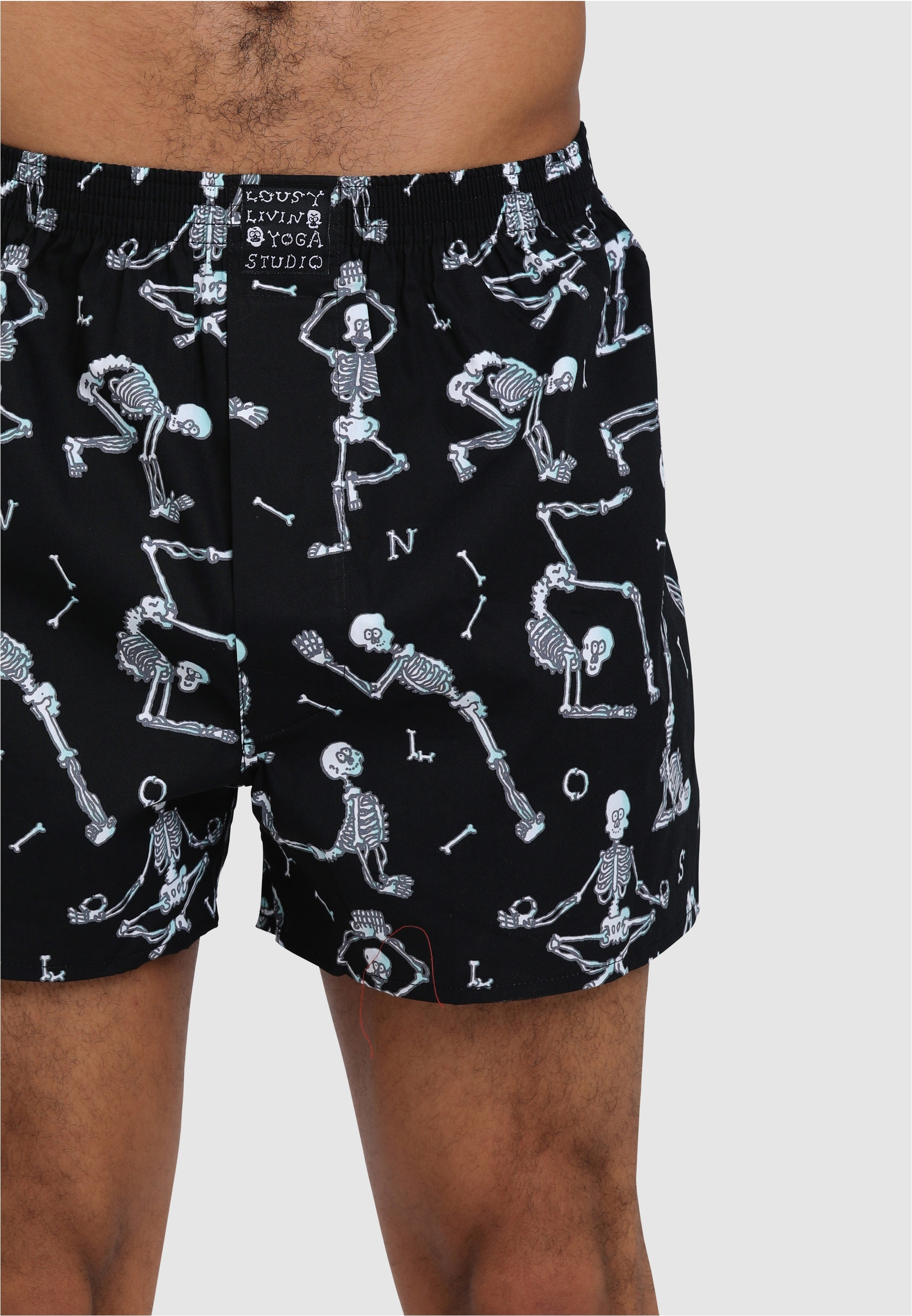 Lousy Livin Boxershorts »2Pack Boxershorts Sheep & Yoga«, mit lockerem Schnitt