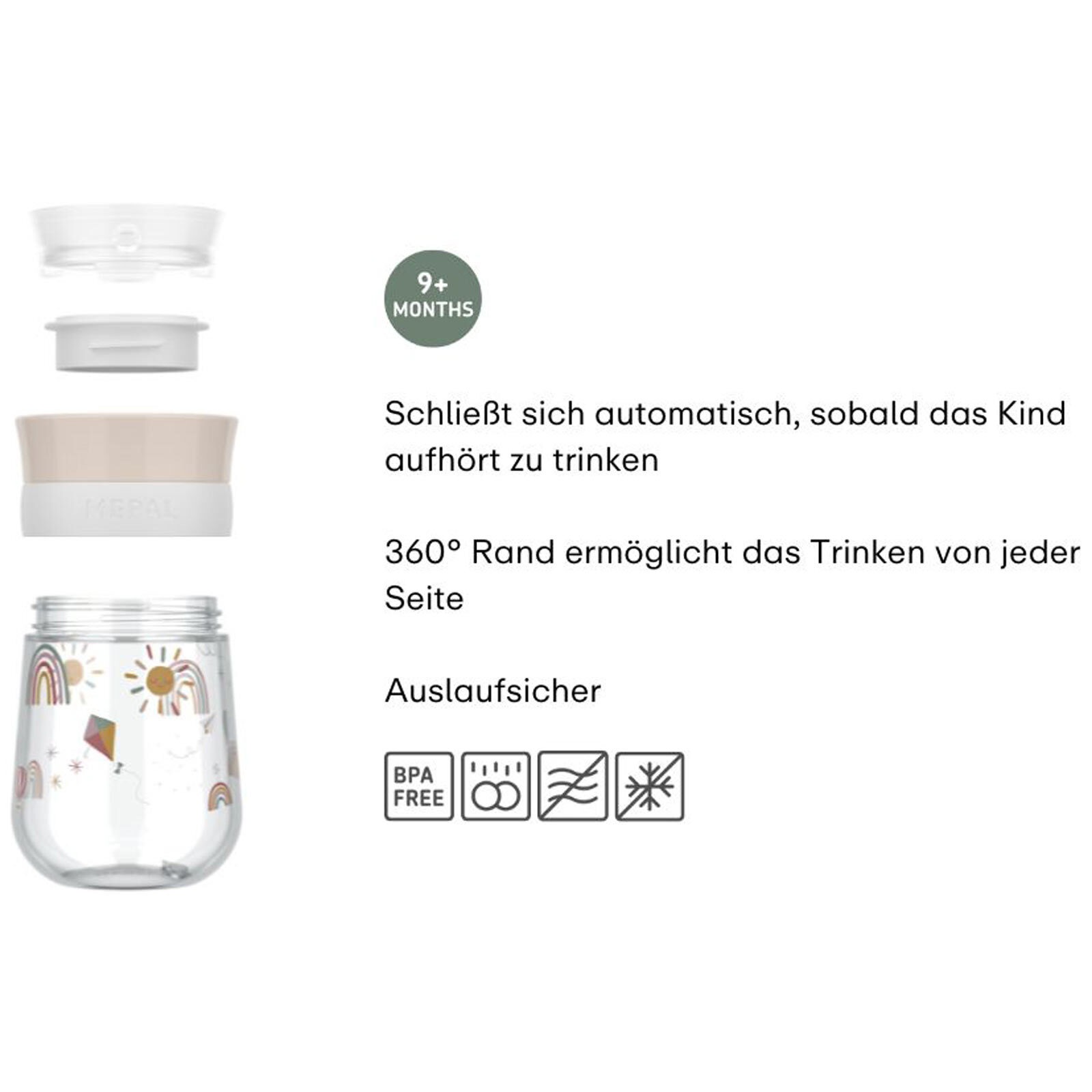 Thumbnail - Mepal Kinderbecher "360 Trinklernbecher Mio (2025) 300 ml"