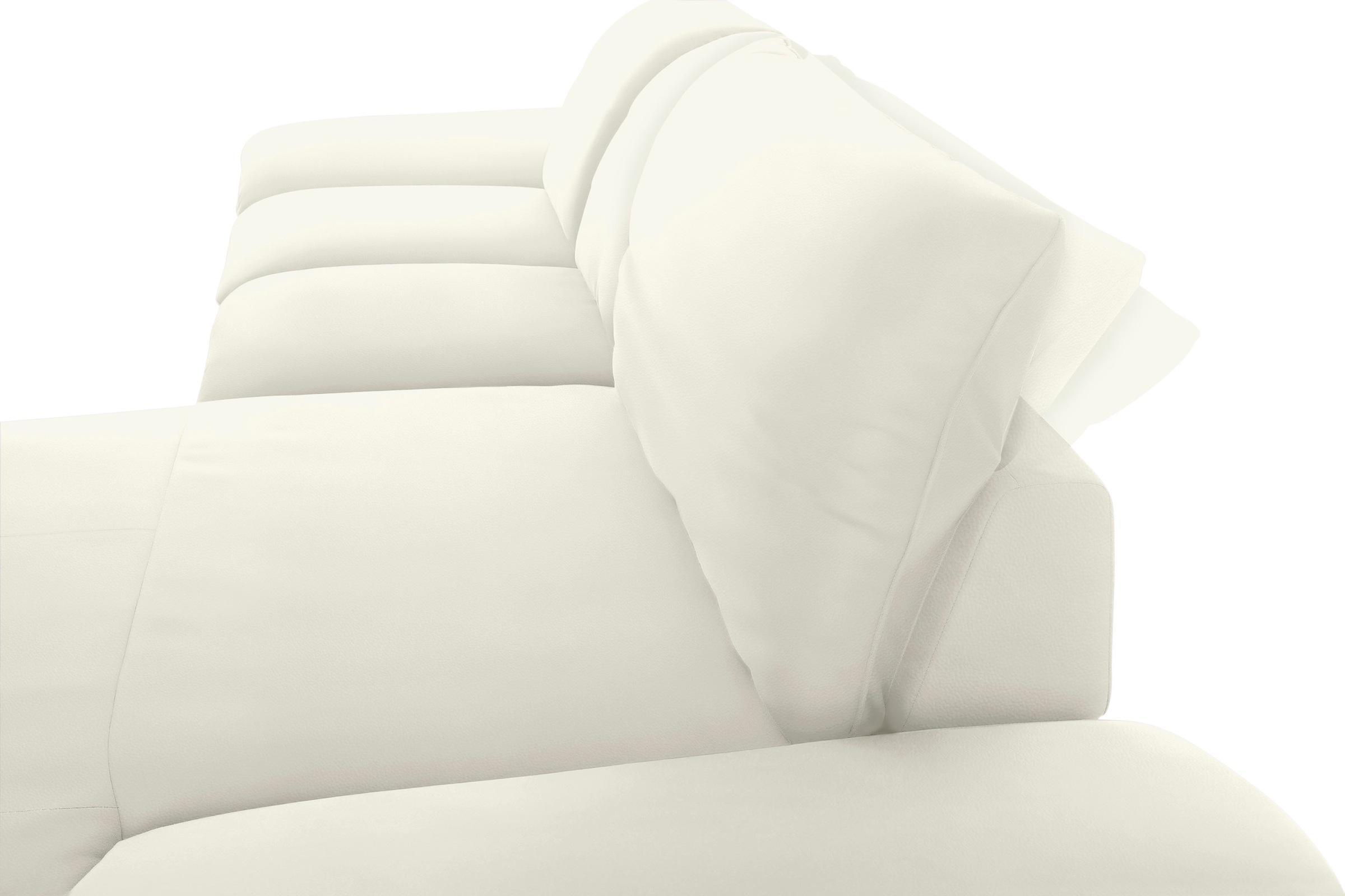 W.SCHILLIG Ecksofa »enjoy&MORE, Designsofa, elegant und bequem, L-Form«, Sitztiefenverstellung, Füße schwarz pulverbeschichtet, Breite 310 cm
