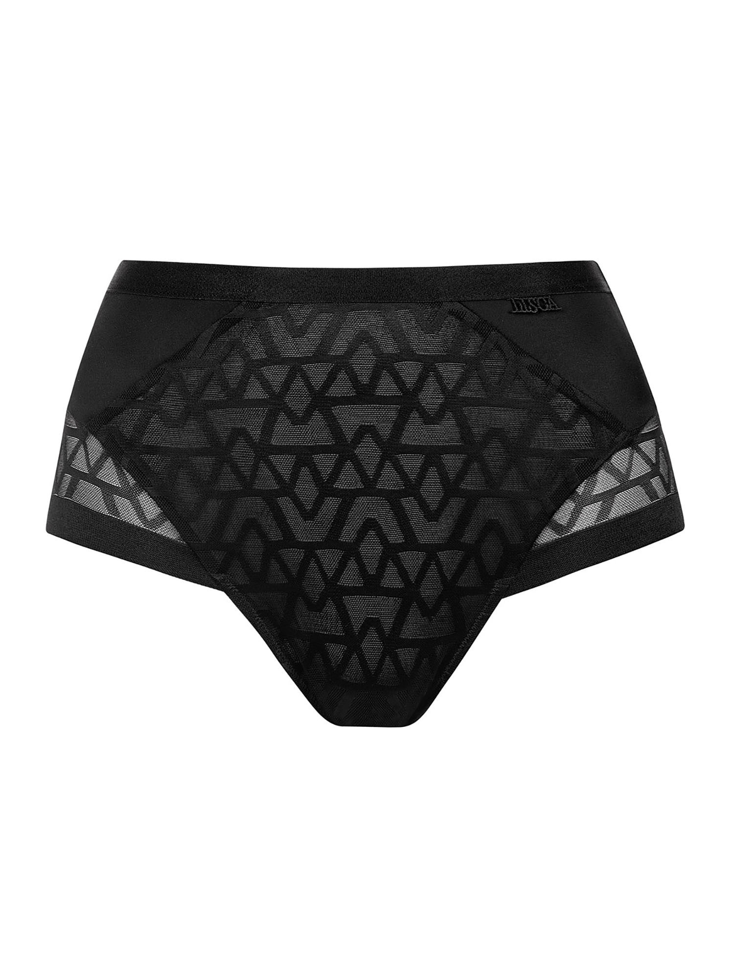 LISCA Damen Slip "Damen Slip Opal", Gr. 48, schwarz, Stoff, Obermaterial: 80% Polyamid PA. 20% Elasthan EL., Unterhosen