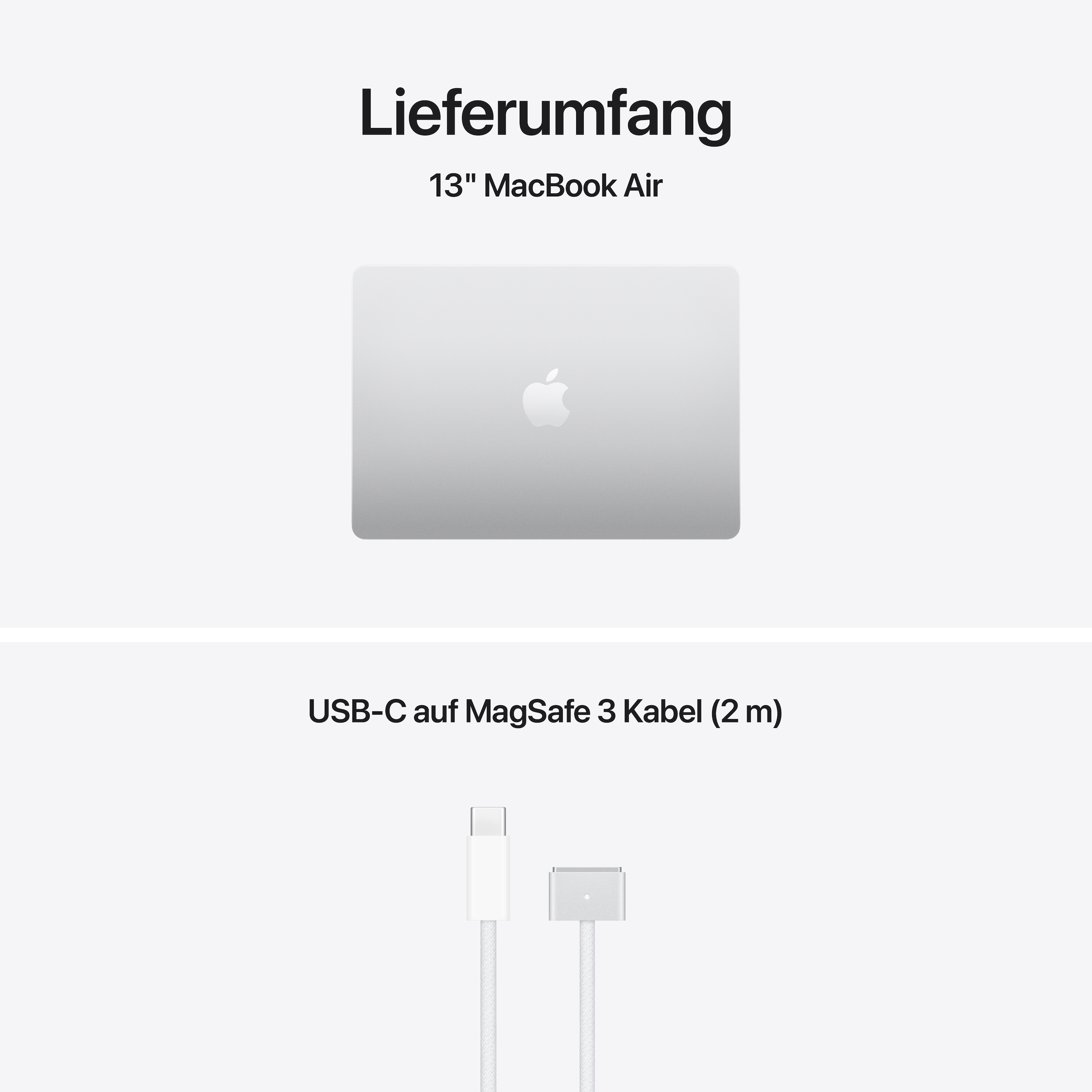 Apple Notebook »MacBook Air 13" CTO« 34,46 cm / 13,6 ″ Apple M5 10-Core GPU 512 GB SSD