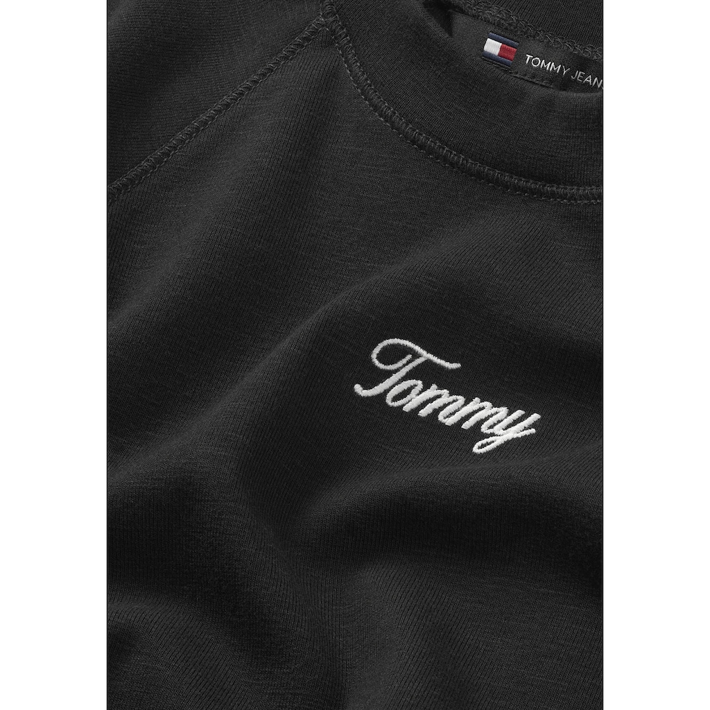 Tommy Jeans Jerseykleid »TJW RUCHE SCRIPT BODYCON DRESS«
