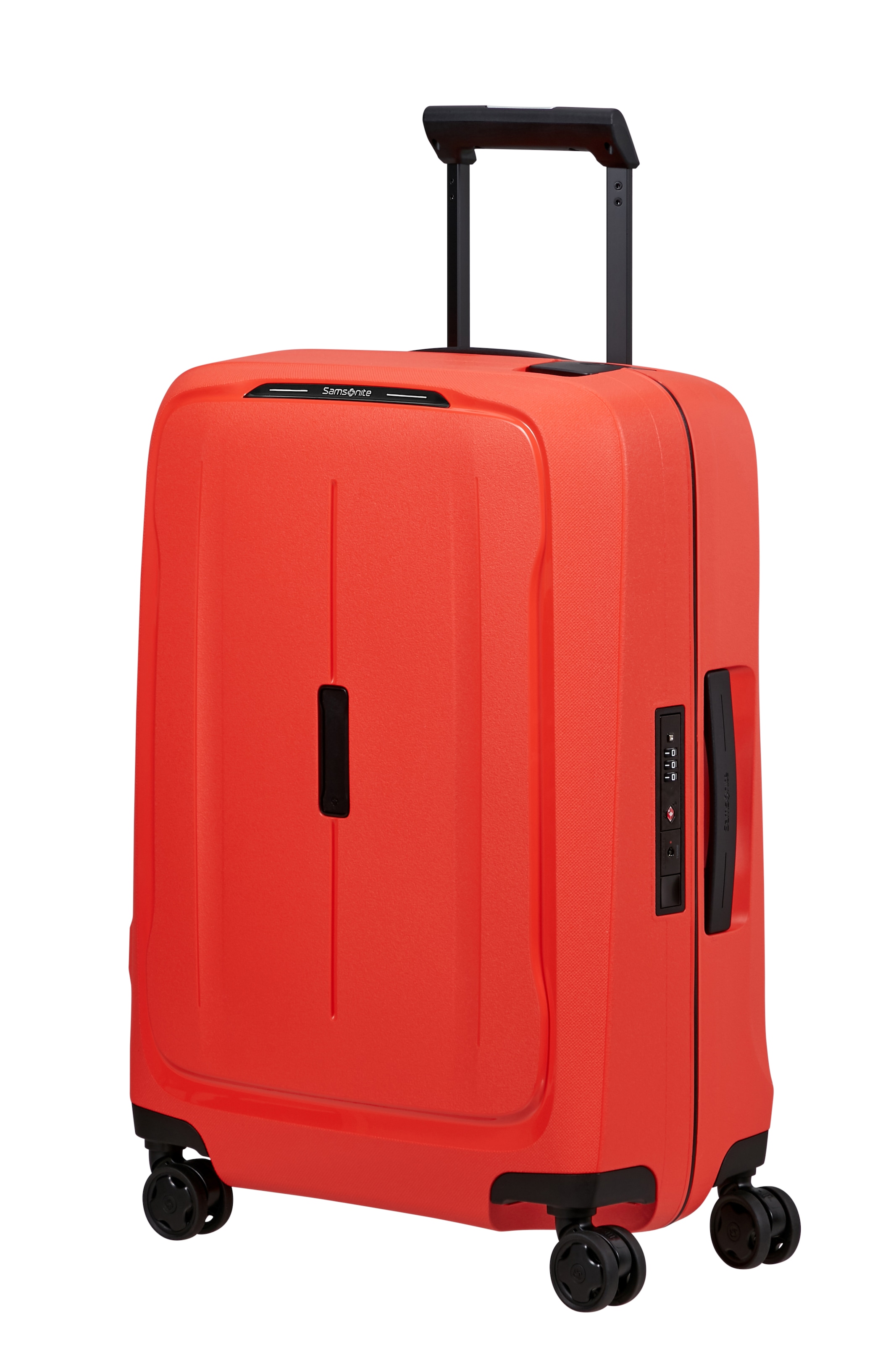 Samsonite Hartschalen-Trolley "ESSENS, verschiedene Größen und Farben" 39 l 4 Rollen mit robustem Polypropylen-Gehäuse, mit mehreren Fächern