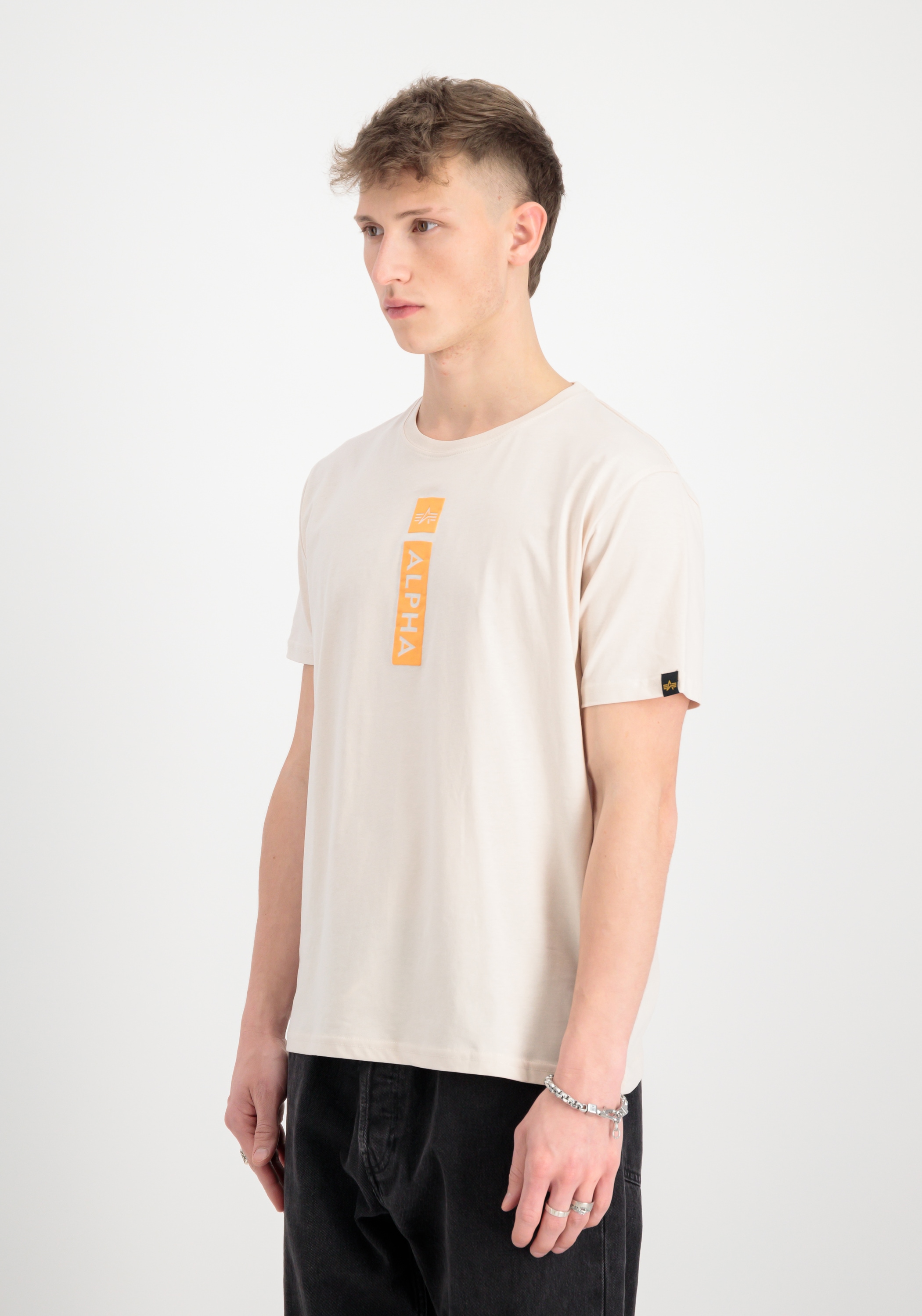 Alpha Industries T-Shirt »Alpha Puff Print T-Shirt«