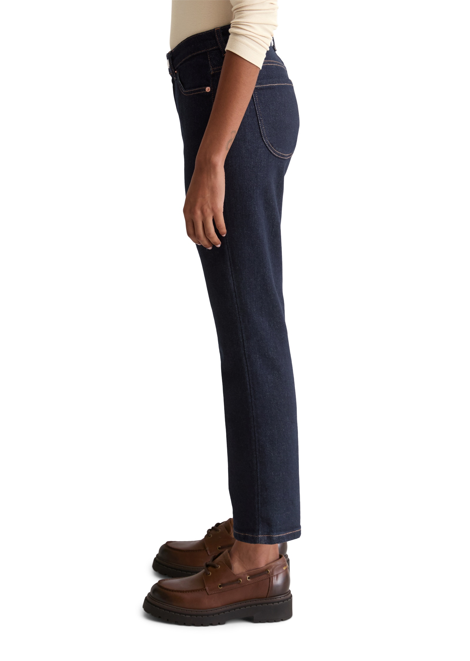 Marc O'Polo Straight-Jeans »aus Baumwolle-Lyocell-Stretch«