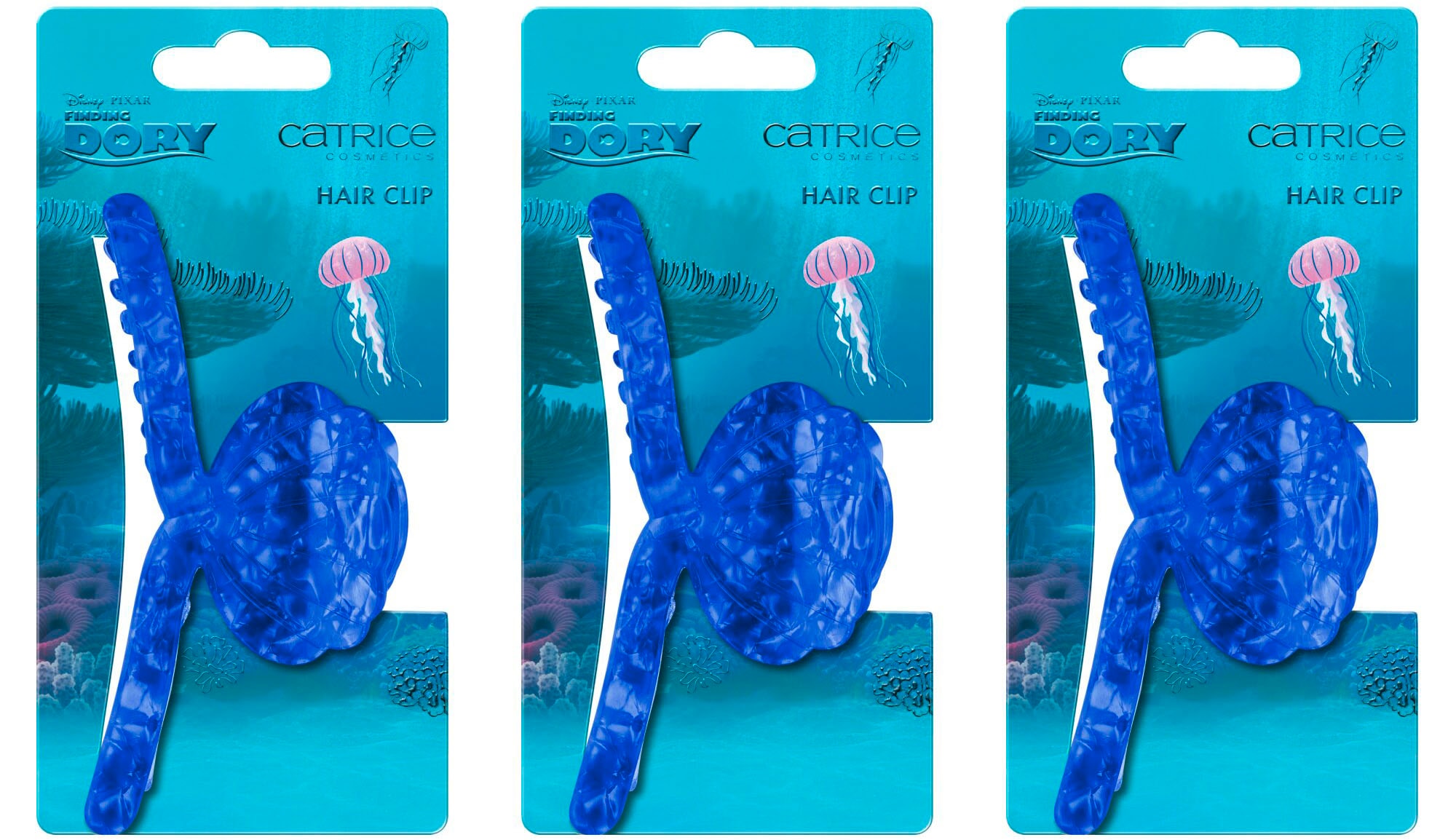 Haarclip »Catrice Disney Pixar Finding Dory Hair Clip«, (Set, 3 tlg.)