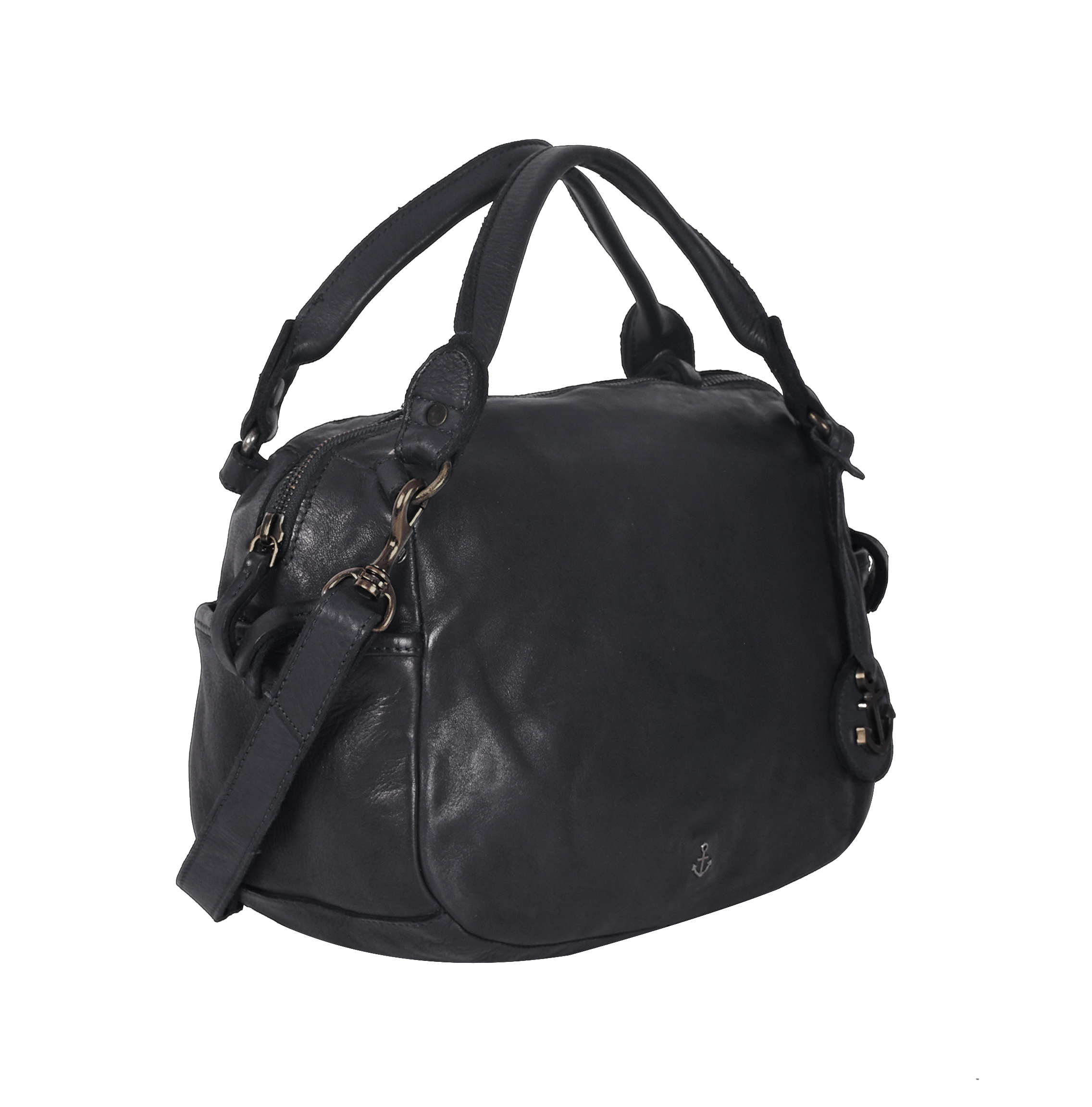 HARBOUR 2nd Handtasche »Saphira« Damen Umhängetasche, Schultertasche mit Anker-Logoprägung