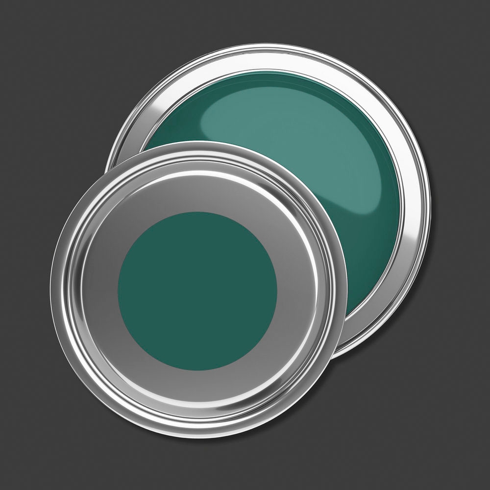A.S. Création Wandfarbe »Premium Innenwandfarbe PURO Tuchmatt emerald green« ideal für Wohnzimmer, Schlafzimmer, Flur und Küche, Farbwelt Grün