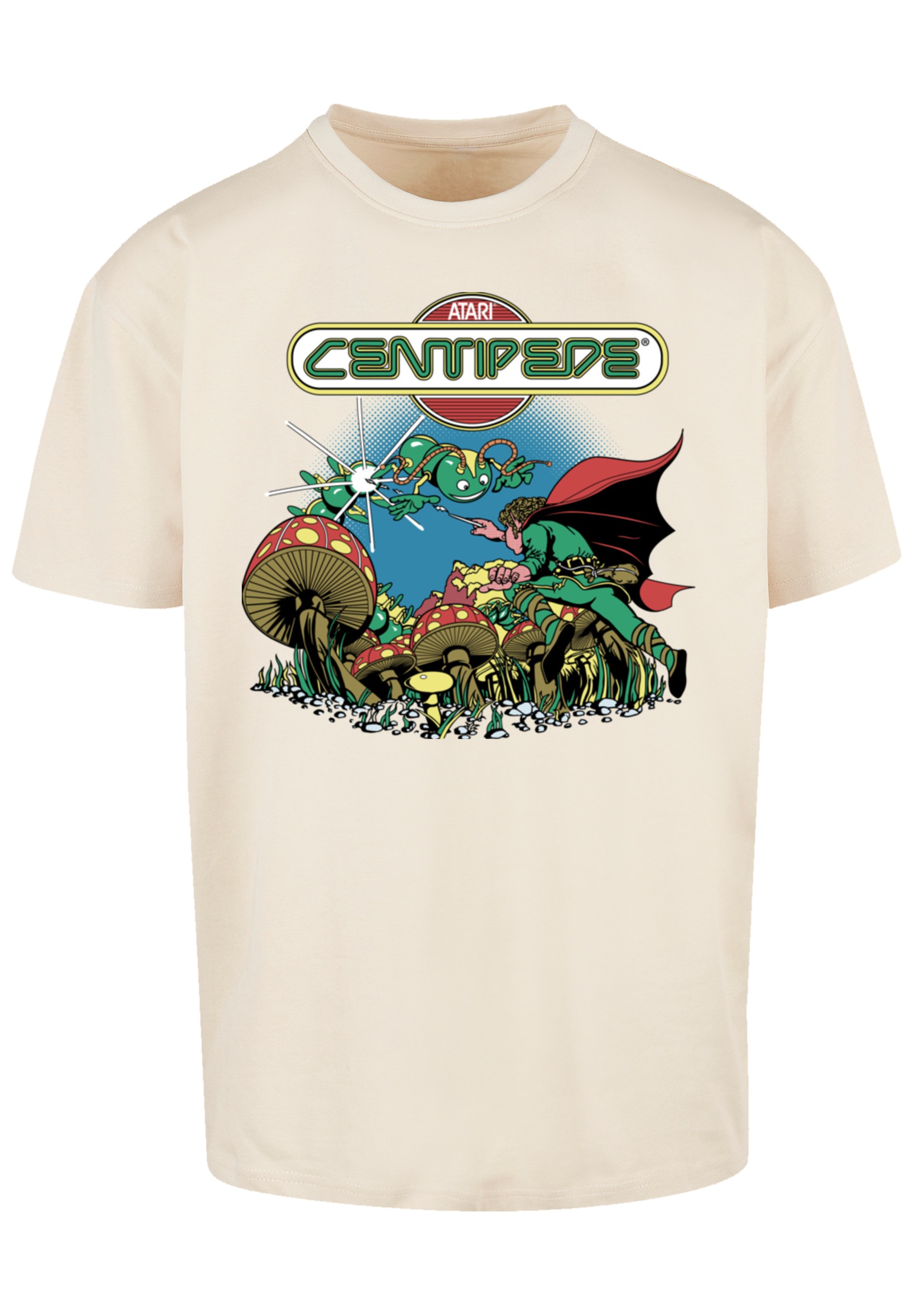 F4NT4STIC T-Shirt »Centipede Atari Retro Gaming«, Premium Qualität