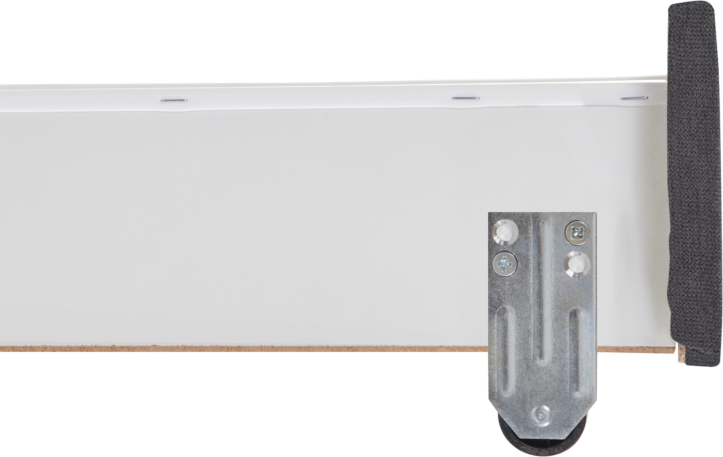 INOSIGN Boxbett »Luan«, Schubkästen, LED-Beleuchtung und Topper, in Breite 120 cm und 180 cm