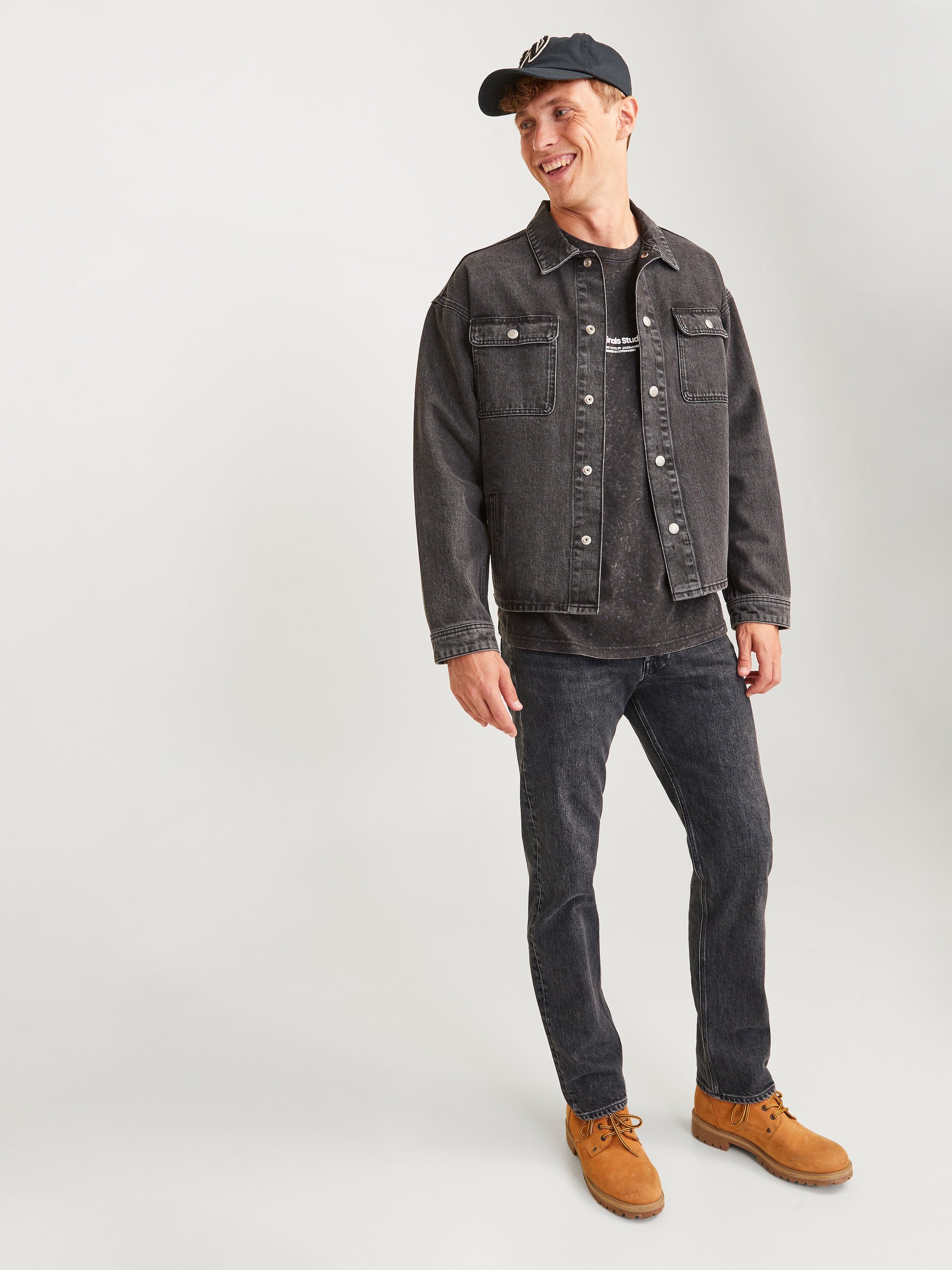 Jack & Jones Loose-fit-Jeans »JJICHRIS JJCLASSIC AM 676 LID NOOS«