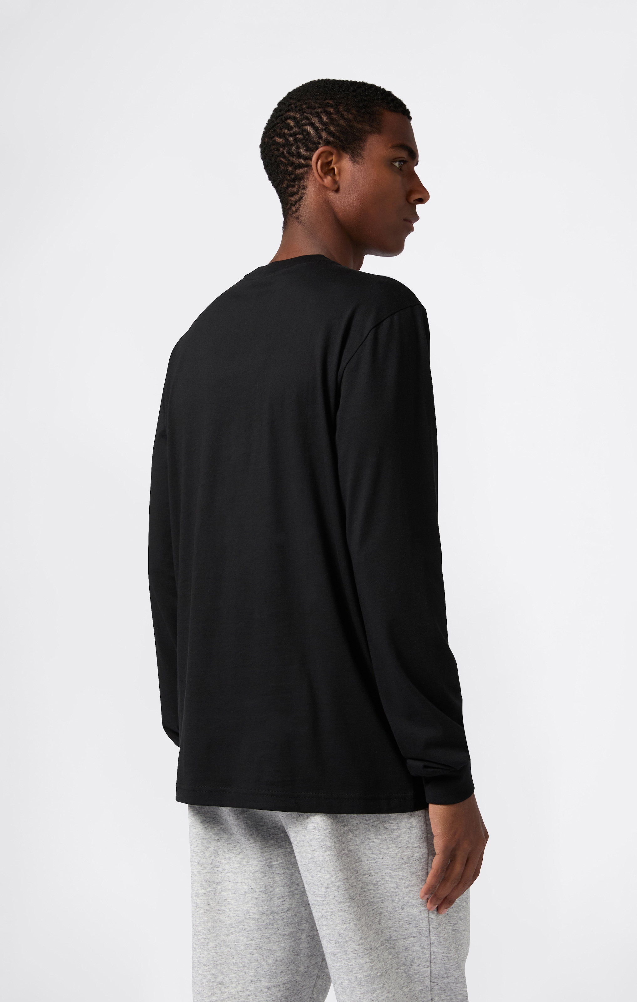 Champion T-Shirt »BASICS Long-Sleeve T-Shirt Large Logo«, (1 tlg.)
