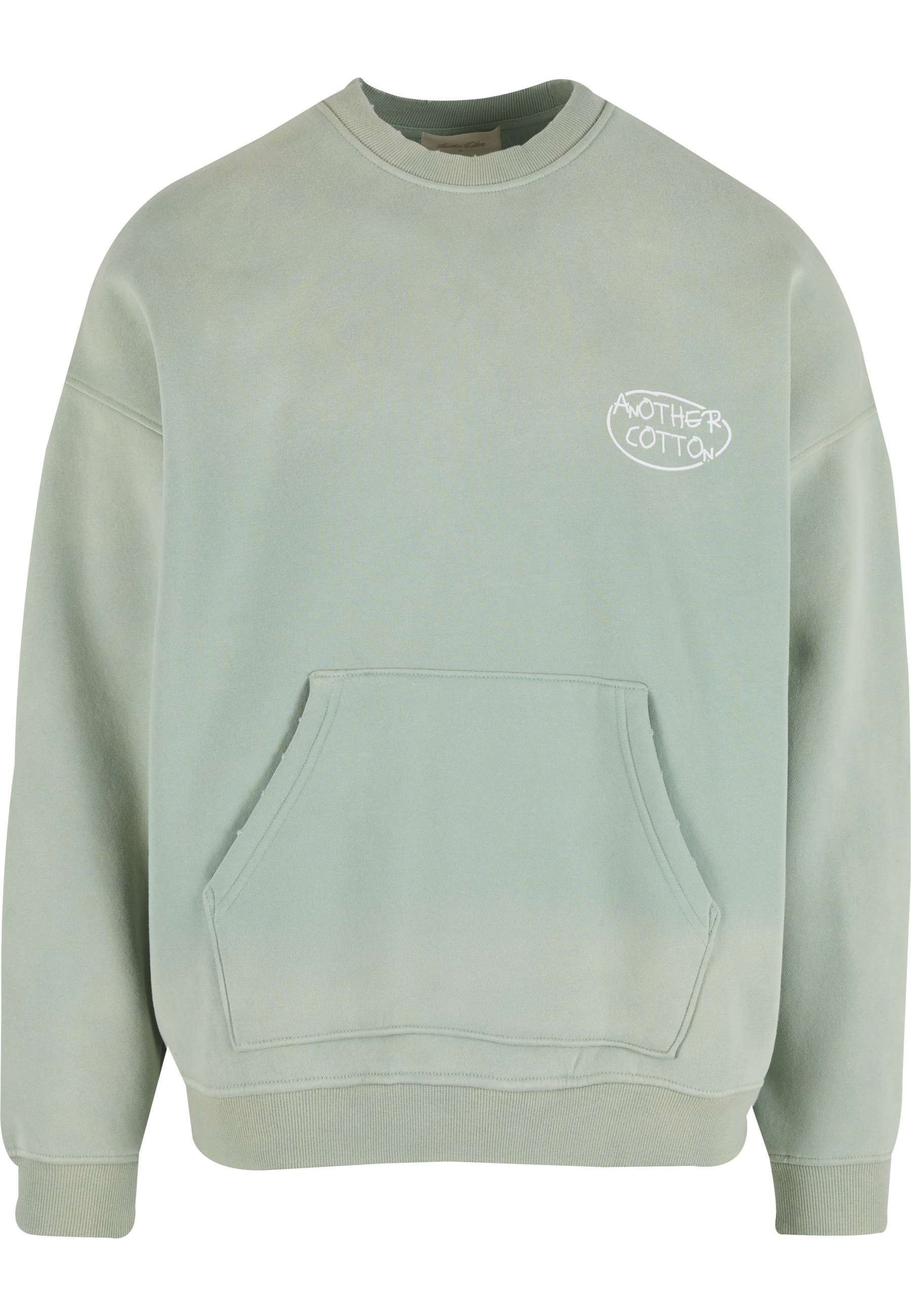 Another Cotton Lab Rundhalspullover "Another Cotton Lab Matcha Mornings Oversized Sweatshirt" 1