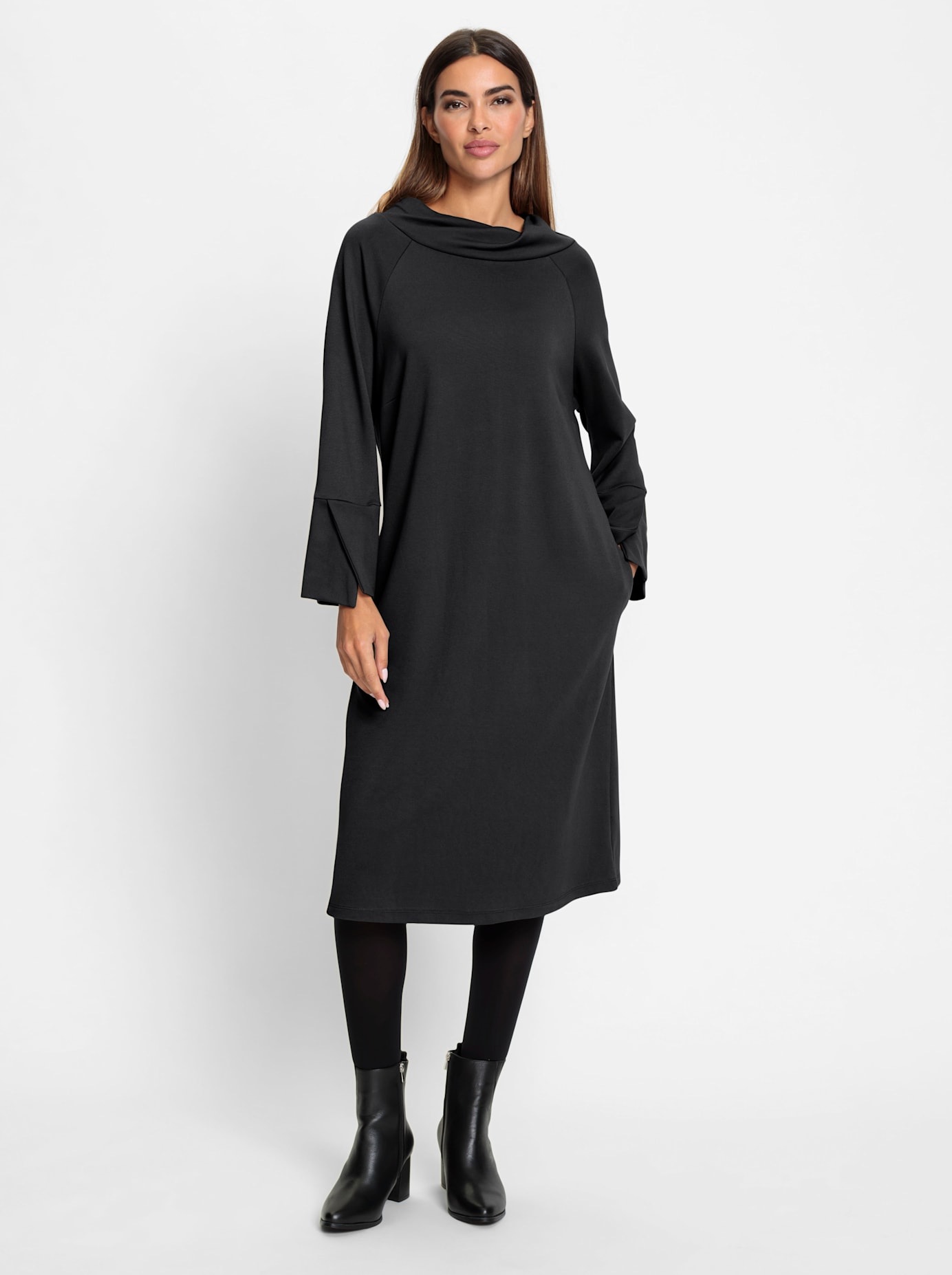 heine Jerseykleid "Jersey-Kleid" Nahttasche günstig online kaufen