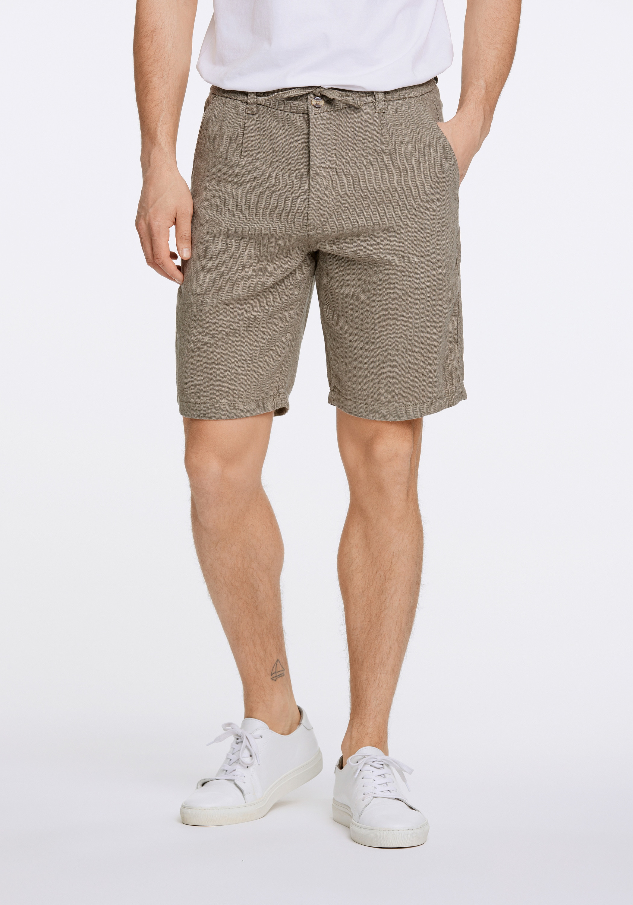 LINDBERGH Shorts "Leinenshorts Relaxed Fit"