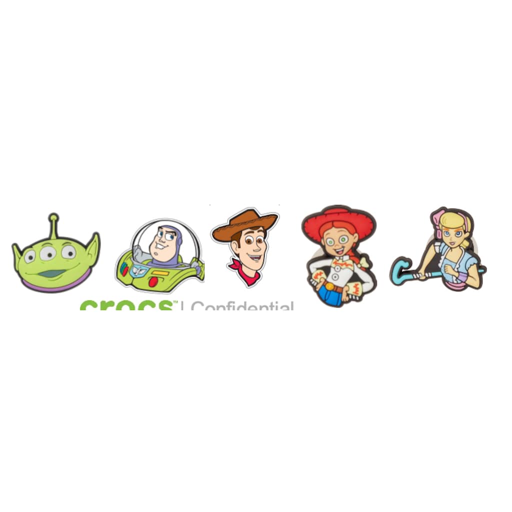 Crocs Schuhanstecker »Jibbitz™ Toy Story«, (Set, 5 tlg., Kein Spielzeug. Nicht für Kinder unter 3 Jahren geeignet)