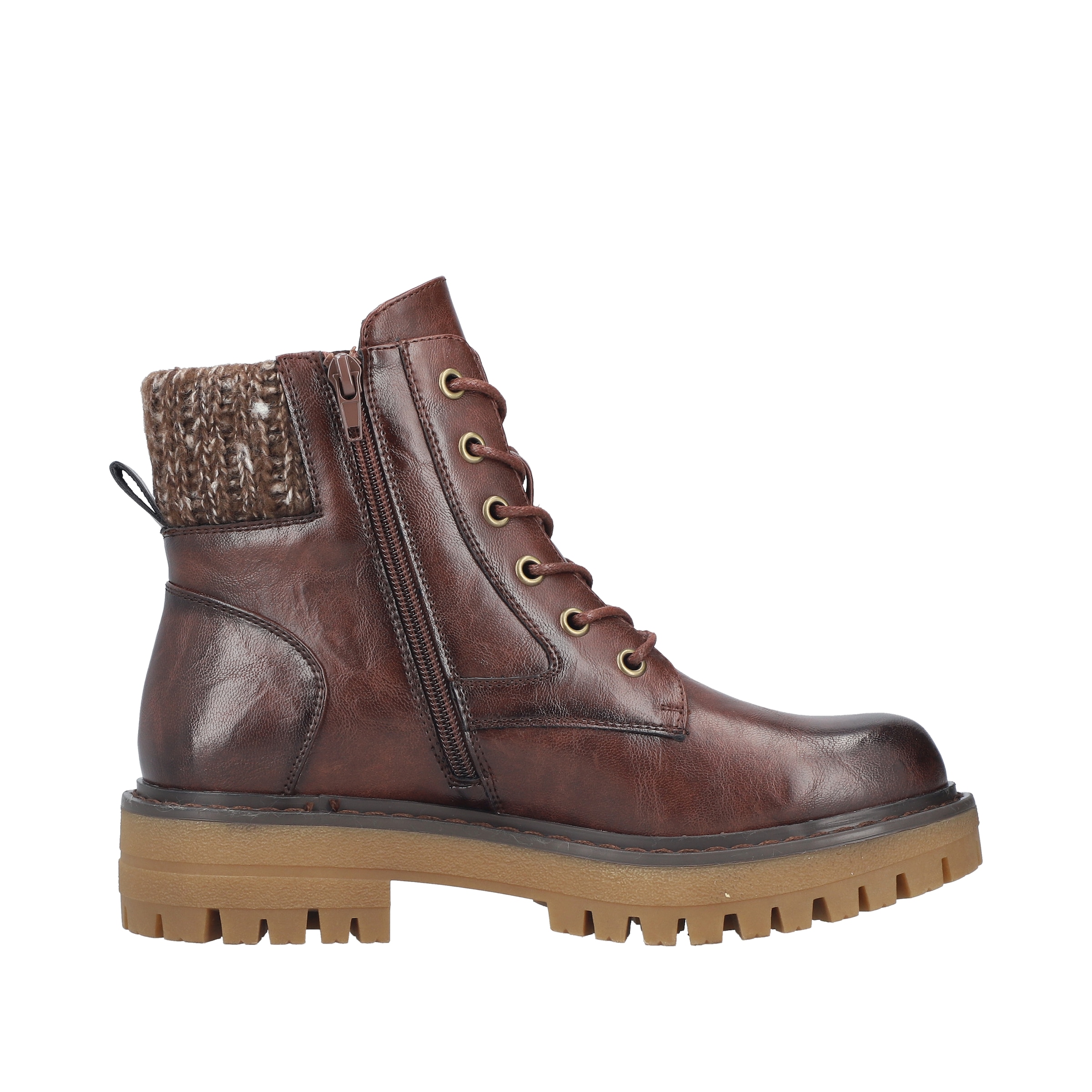 Rieker Winterboots  Schnürboots, Schnürstiefelette in Used-Optik