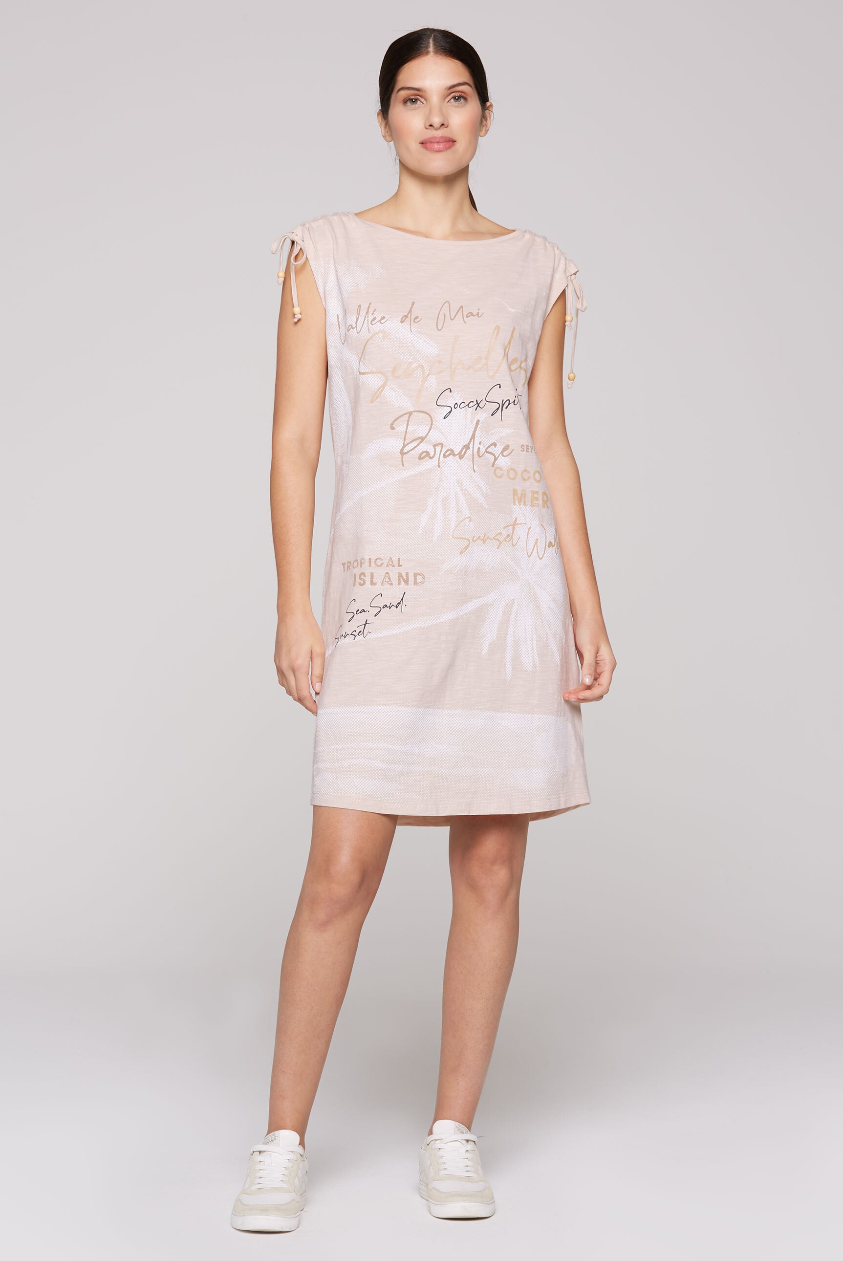 SOCCX Sommerkleid, aus Baumwolle