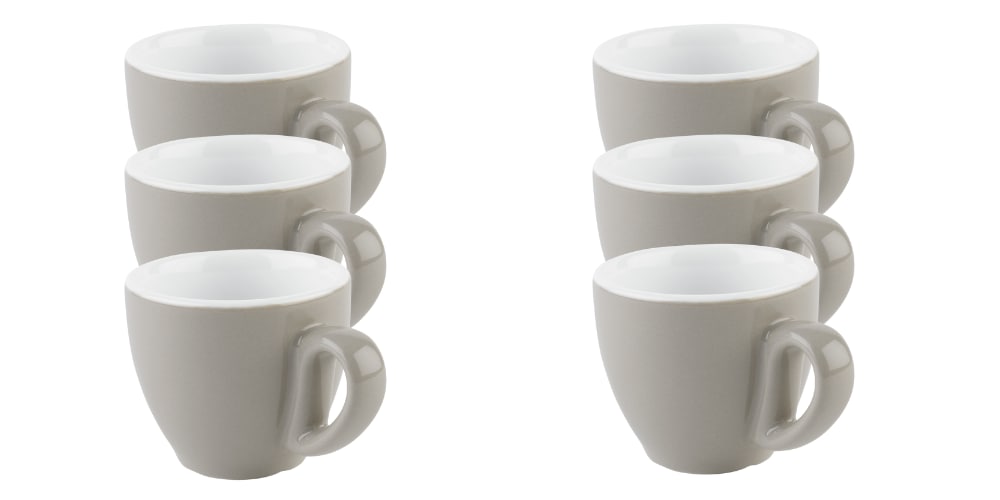 APS Espressotasse »6er Set Espresso Tassen -SNUG-«, (Set, 6 tlg.), für Heißgetränke aller Art geeignet