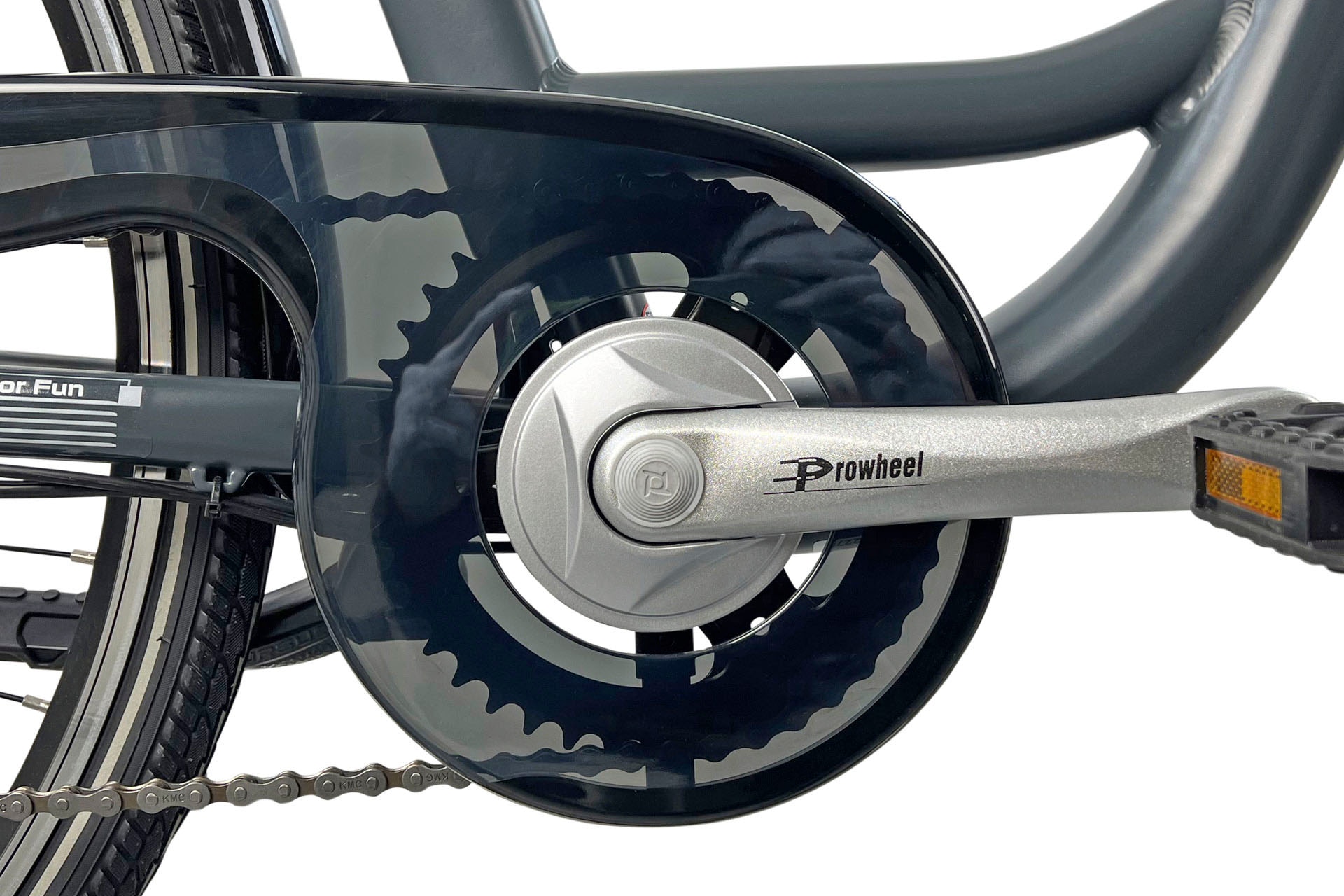 LLobe »City E-Bike 28" County anthrazit« 7 Gang Shimano Altus Schaltwerk Kettenschaltung Heckmotor 250 W