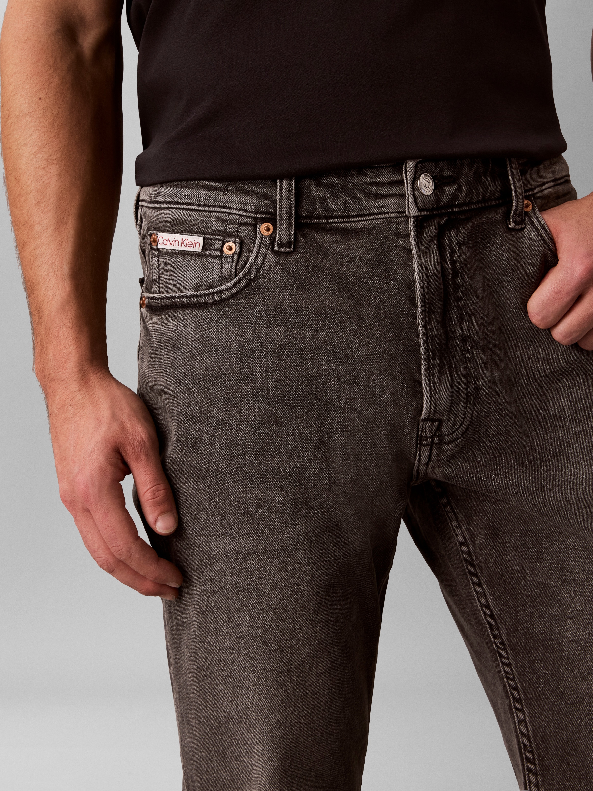 Calvin Klein Jeans Slim-fit-Jeans Slim fit mit Taschen