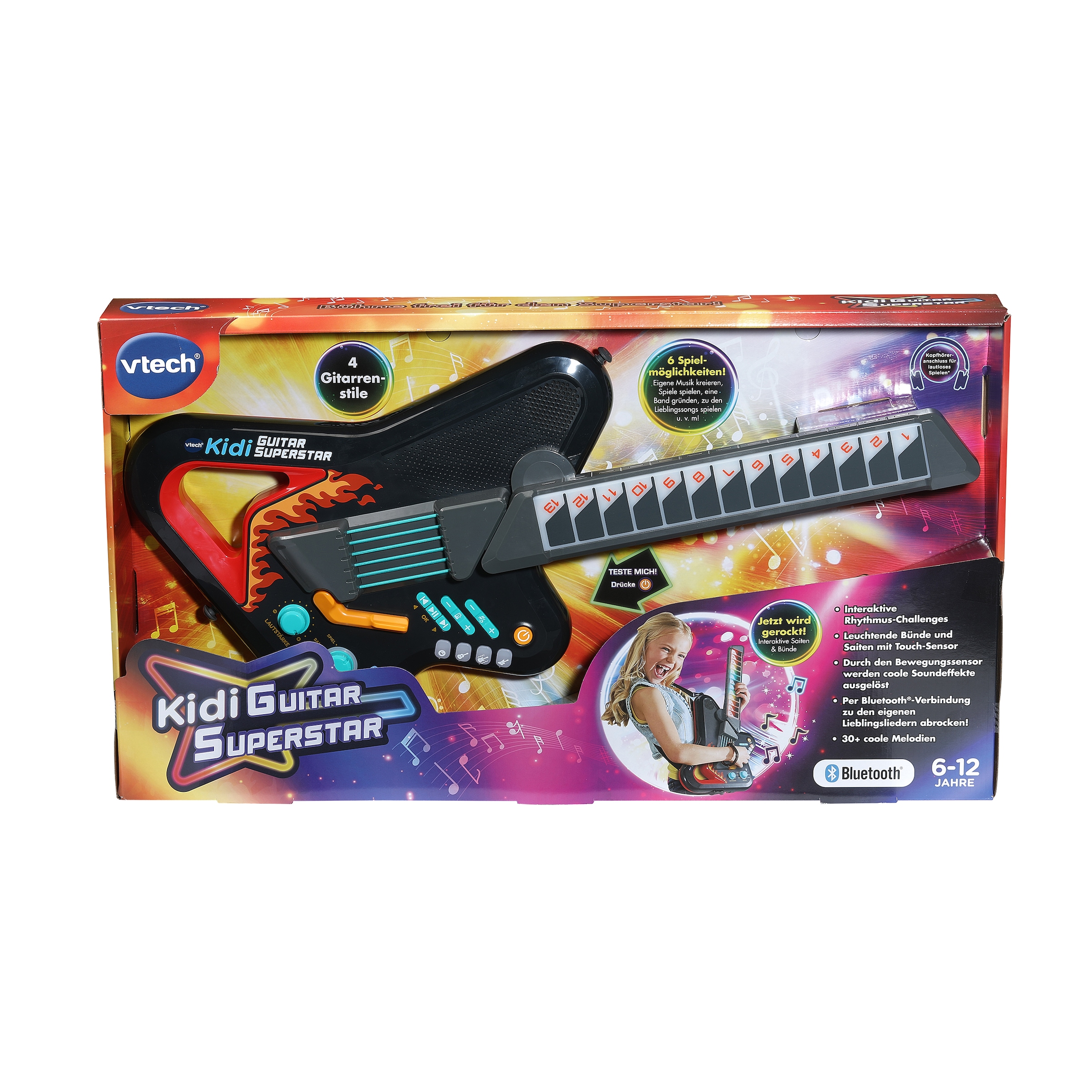 Vtech® Spiel-Gitarre »Kidi Guitar Superstar« mit Lichteffekten