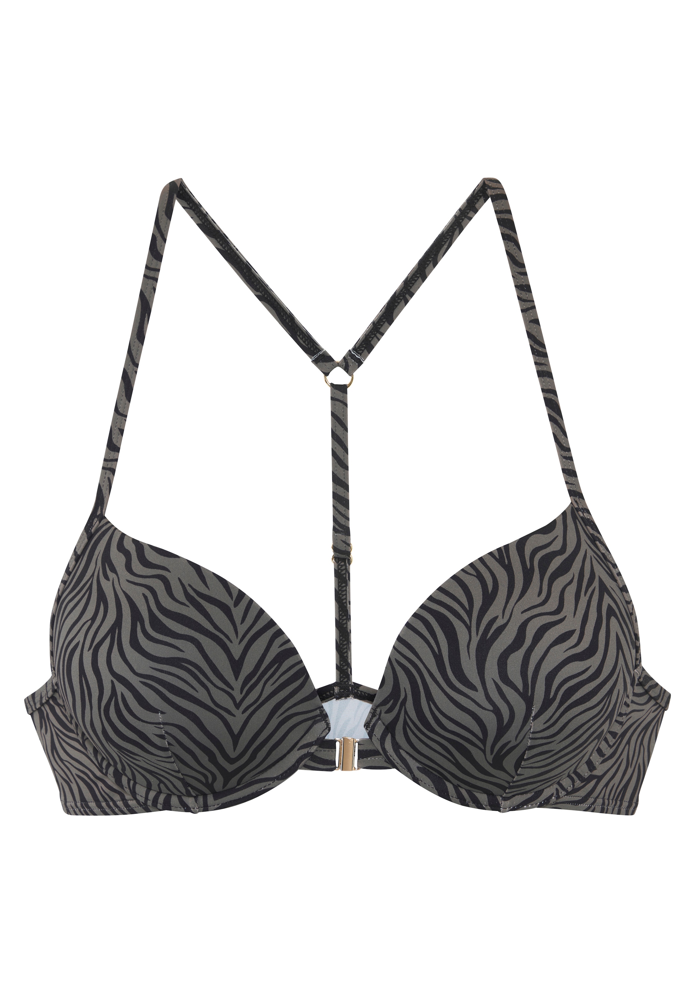 LASCANA Push-Up-Bikini-Top "Rabea" mit Vorderverschluss günstig online kaufen