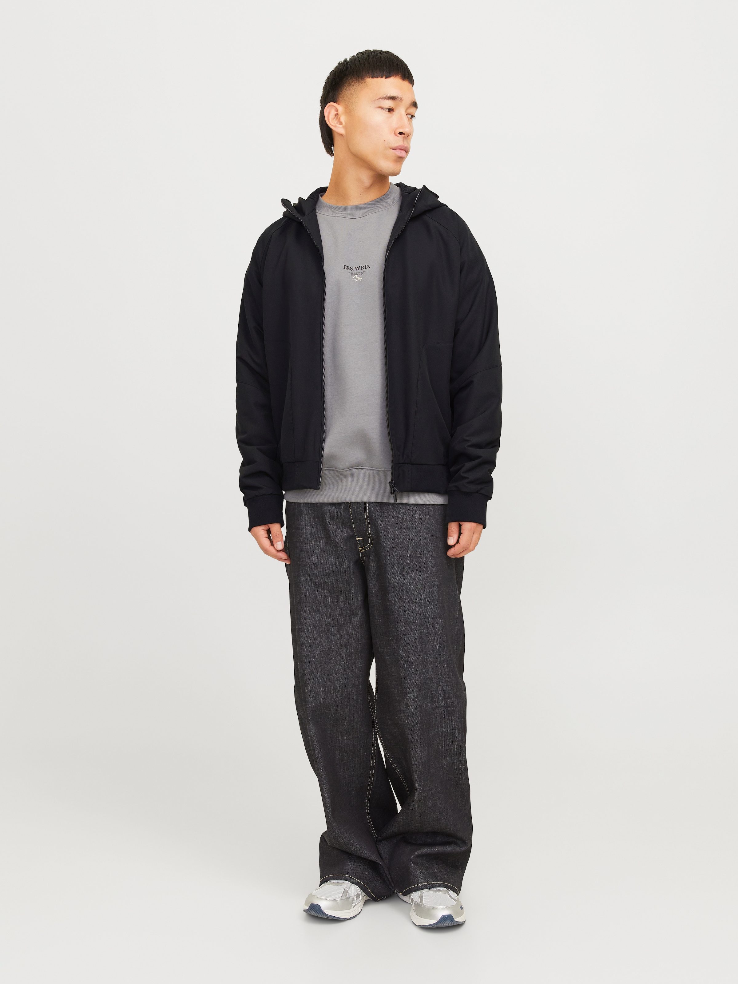 Jack & Jones Bomberjacke »JJEPERFECT BOMBER NOOS«, mit Kapuze, mit Kapuze