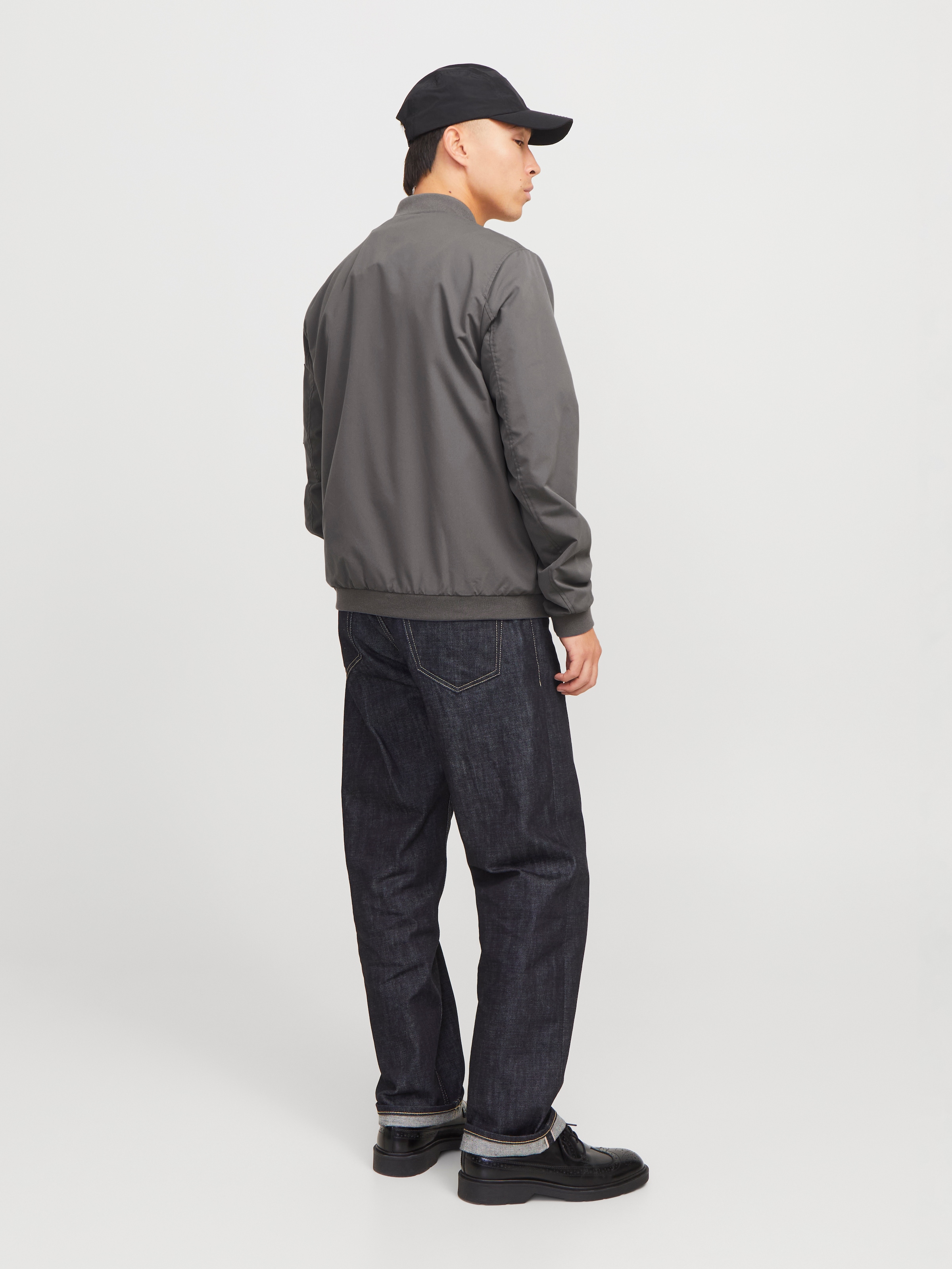 Jack & Jones Blouson »JJERUSH BOMBER NOOS«, ohne Kapuze, mit Reißverschlusstaschen