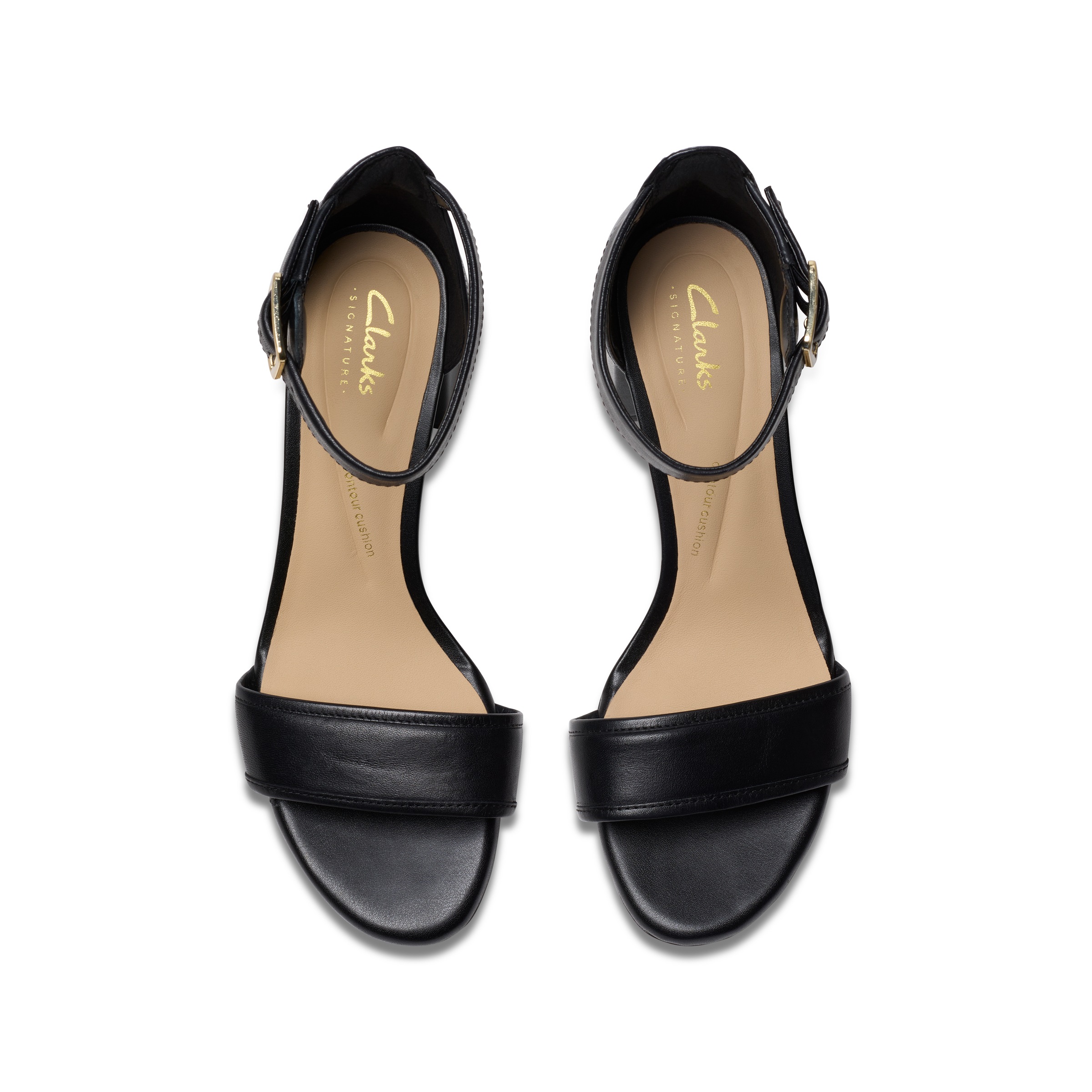 Clarks Sandale »Ezoria Mae«, Festtagsschuh, Sandalette mit Blockabsatz