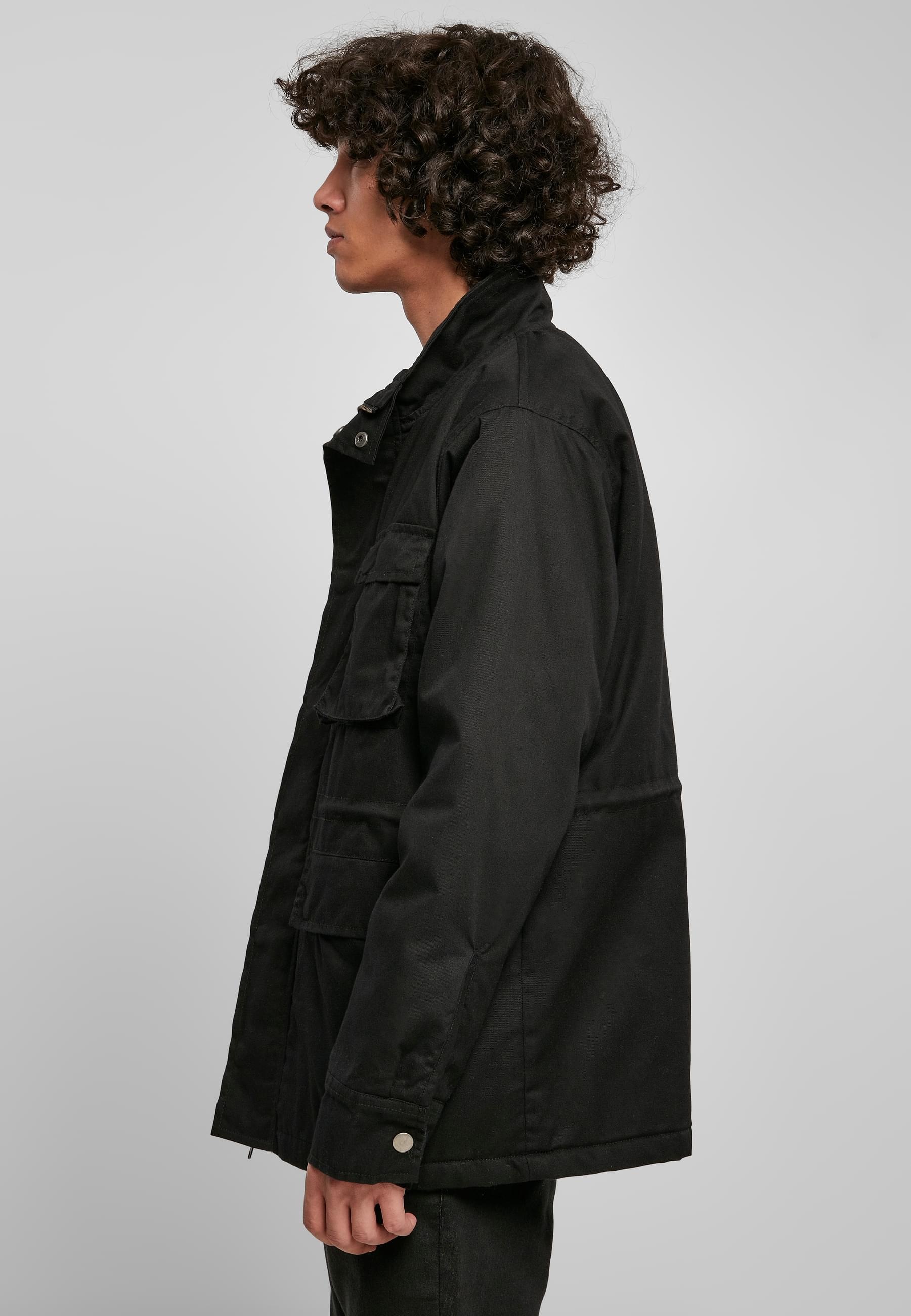 URBAN CLASSICS Allwetterjacke »Urban Classics Herren Big M-65 Jacket«, (1 St.), ohne Kapuze