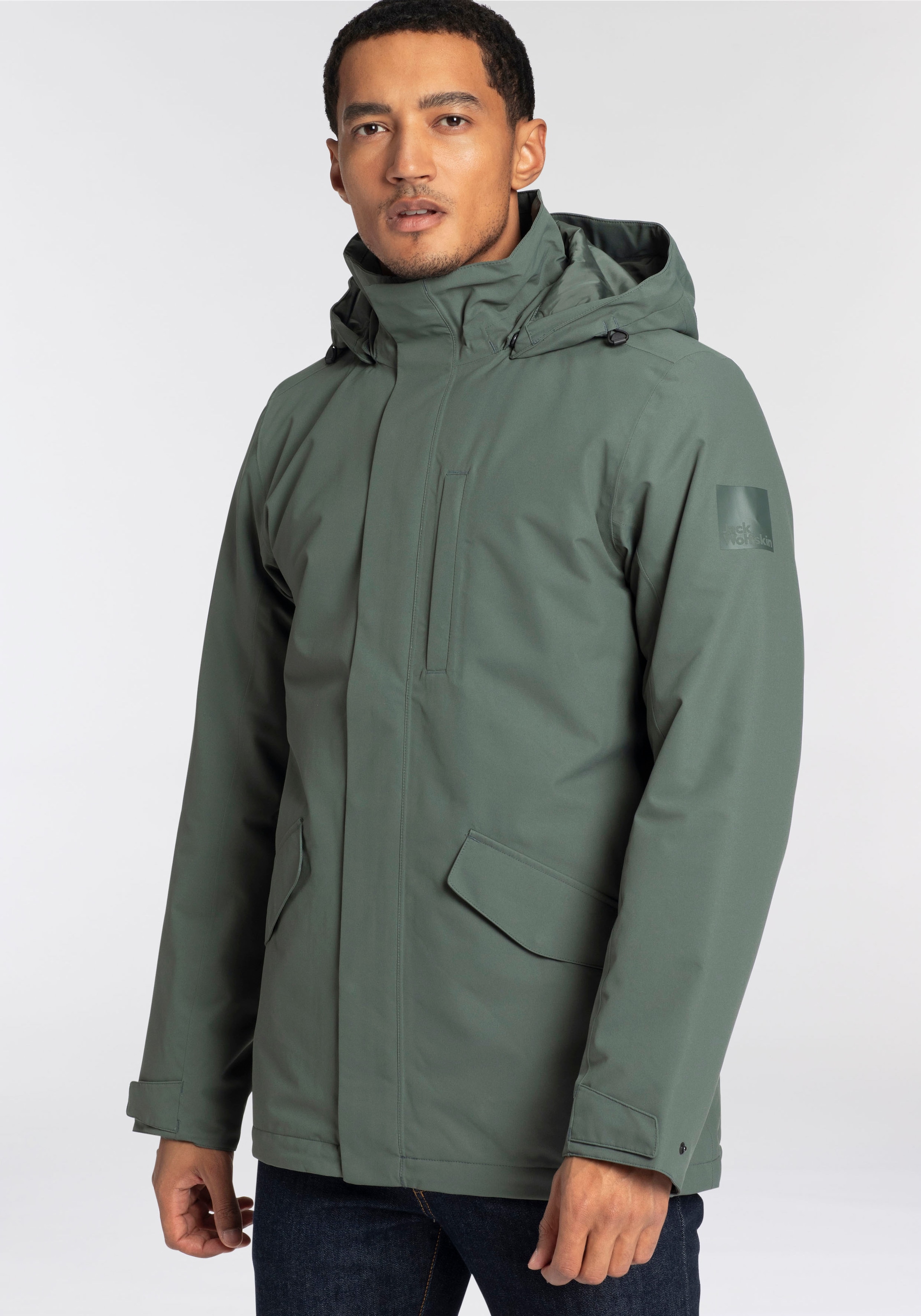 Jack Wolfskin Funktionsjacke "NORTH COAST", mit Kapuze, Winddicht, atmungsa günstig online kaufen