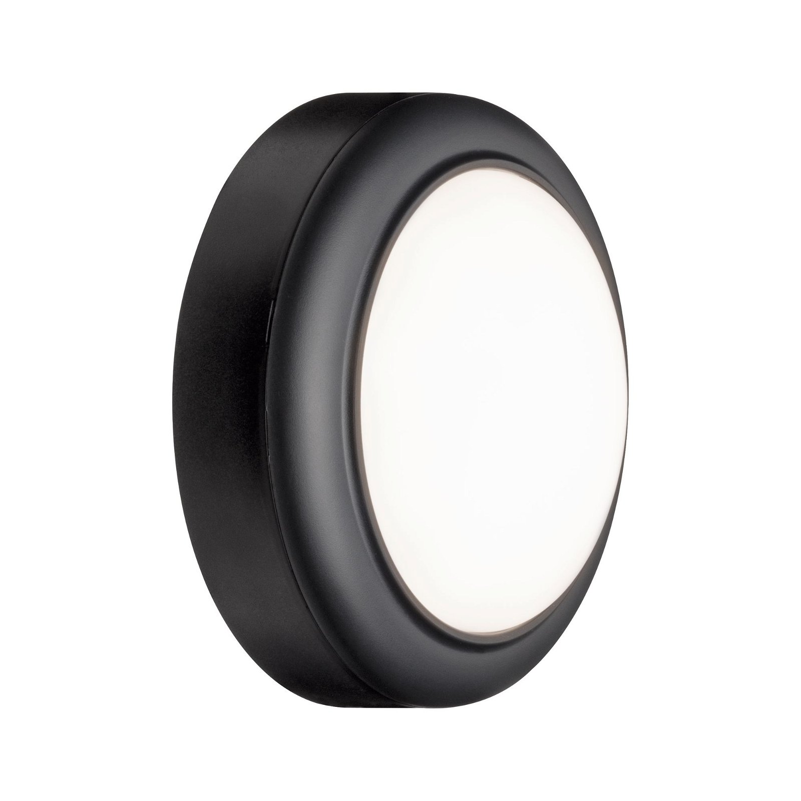 Paulmann LED Außen-Wandleuchte "IP44 140mm 3000K 8W 560lm 230V Grau Kunststoff" 1 Stk. Warmweiß