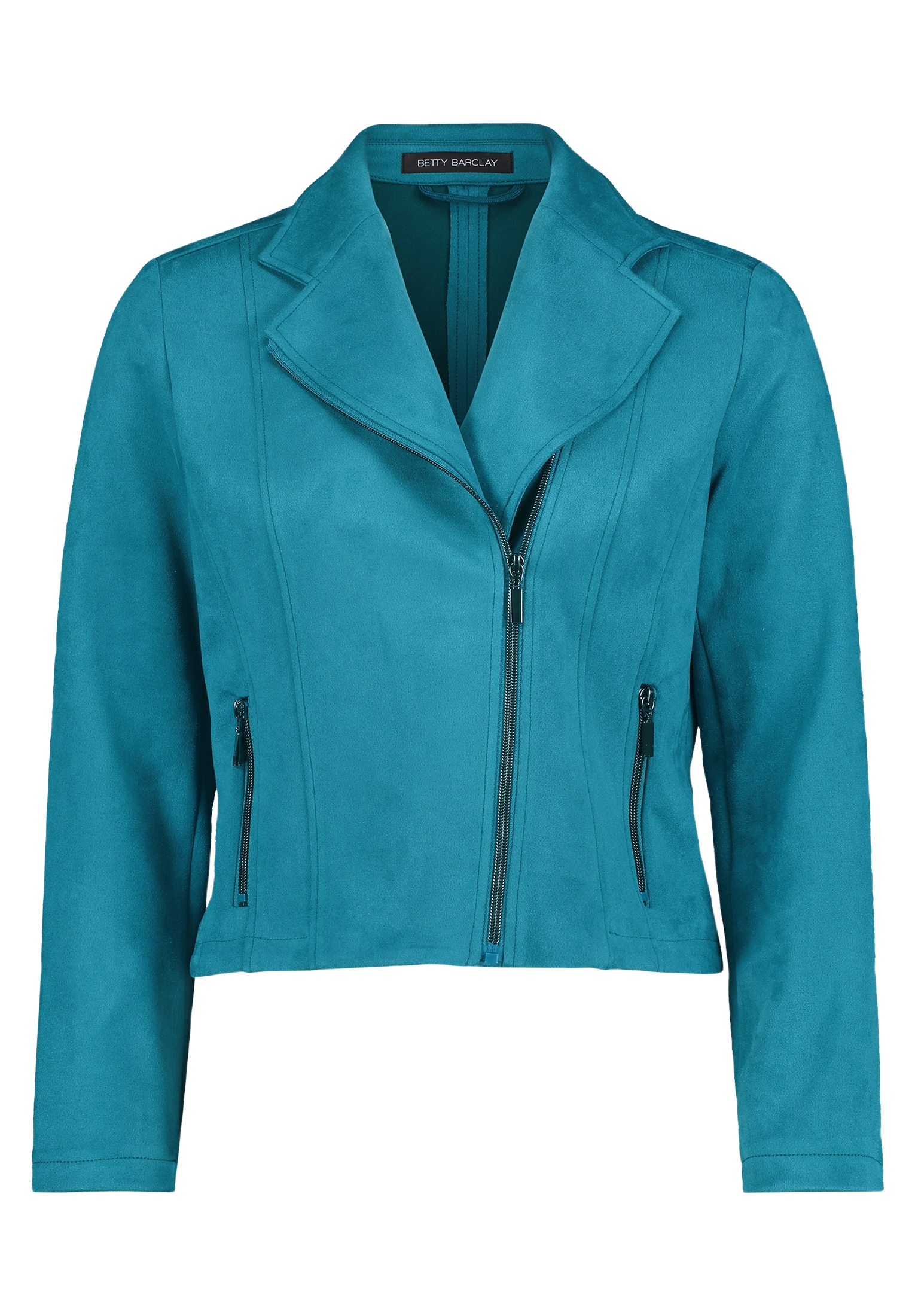 Betty Barclay Jackenblazer »Betty Barclay Bikerjacke mit Reißverschluss«, Form