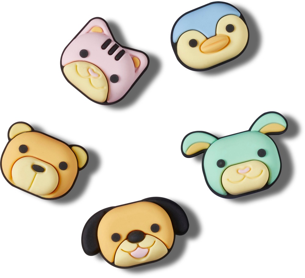 CROCS Kinder Schuhanstecker "Jibbitz Animal Friend"bunt, PVC, Schuhzubehör, Tiermotive für Crocs Schuhe