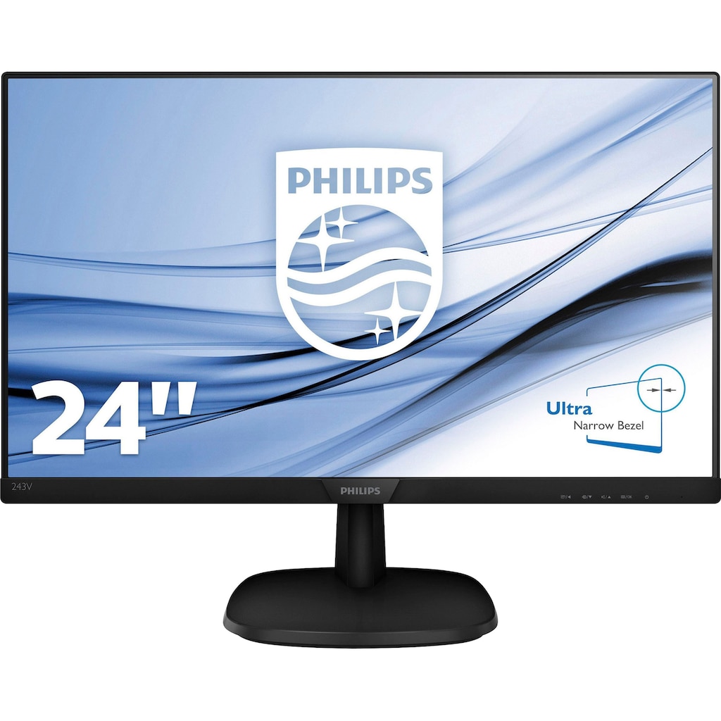 Philips LCD-Monitor »243V7QDAB«, 61 cm/24 Zoll, 1920 x 1080 px, Full HD, 5 ms Reaktionszeit, 60 Hz