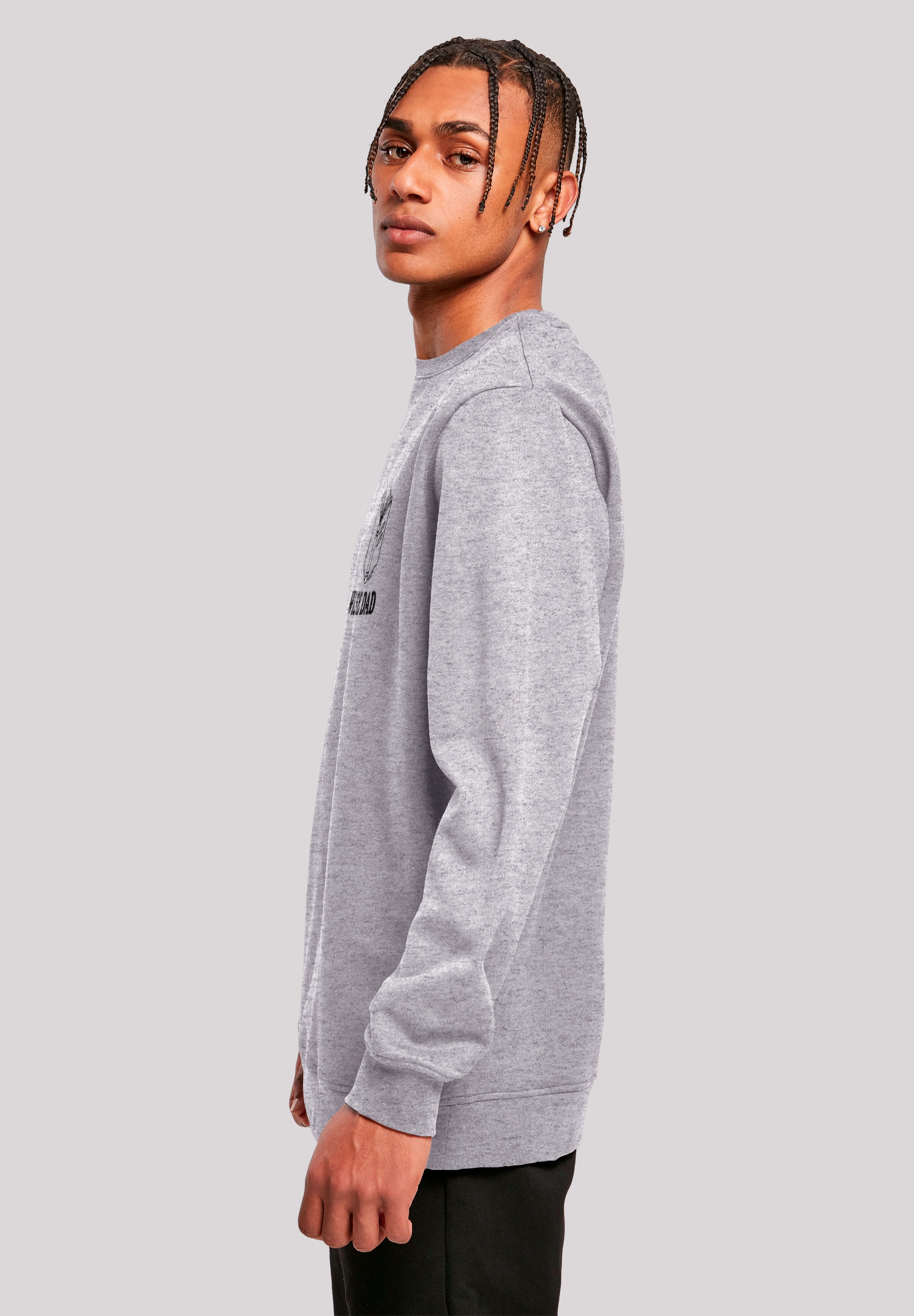 F4NT4STIC Sweatshirt »Wise Dad Lustiges Vatertagsmotiv für schlaue Väter«, Premium Qualität