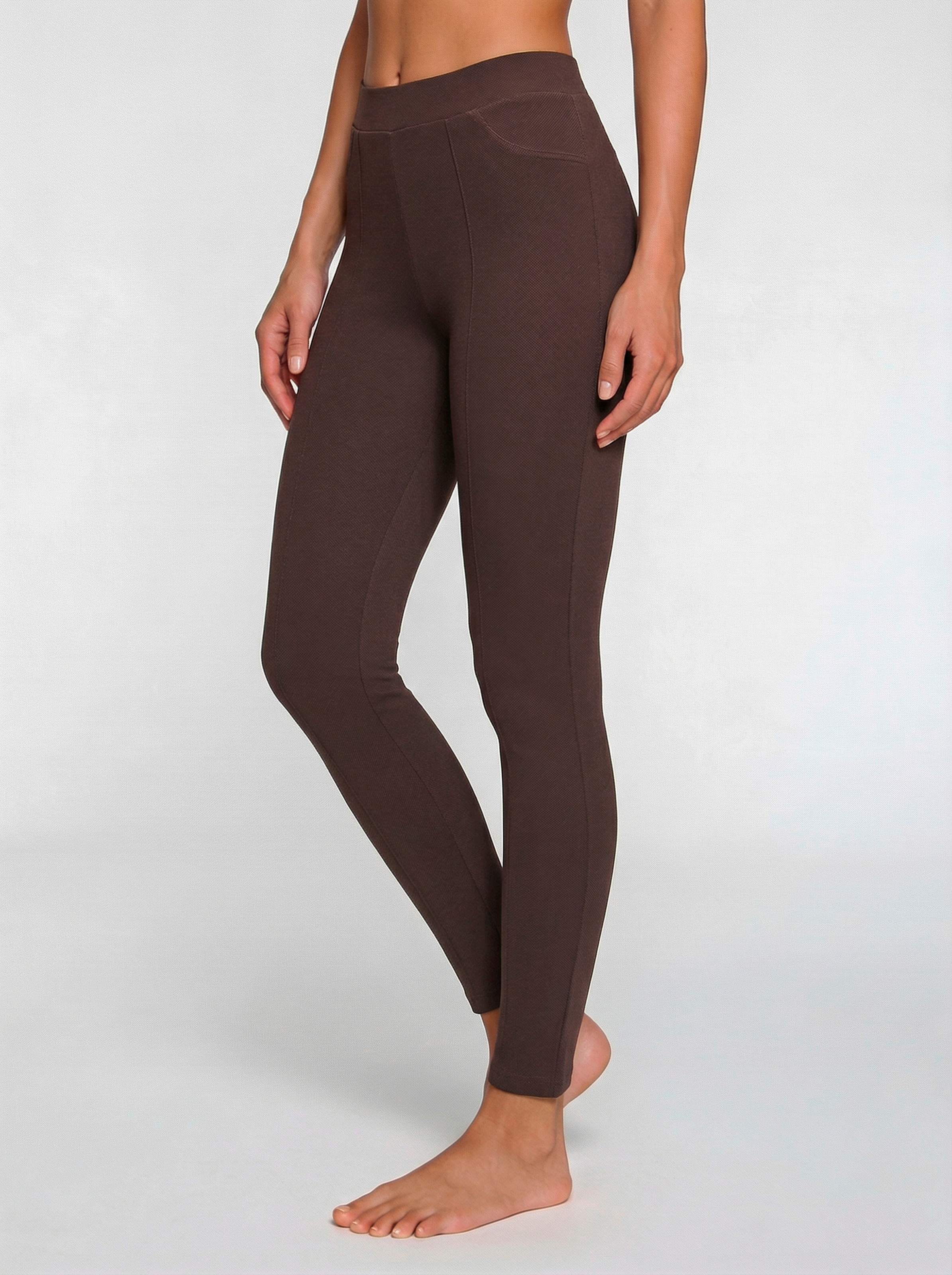 LASCANA Leggings "Jeggings" mit kleiner Biese vorne am Bein