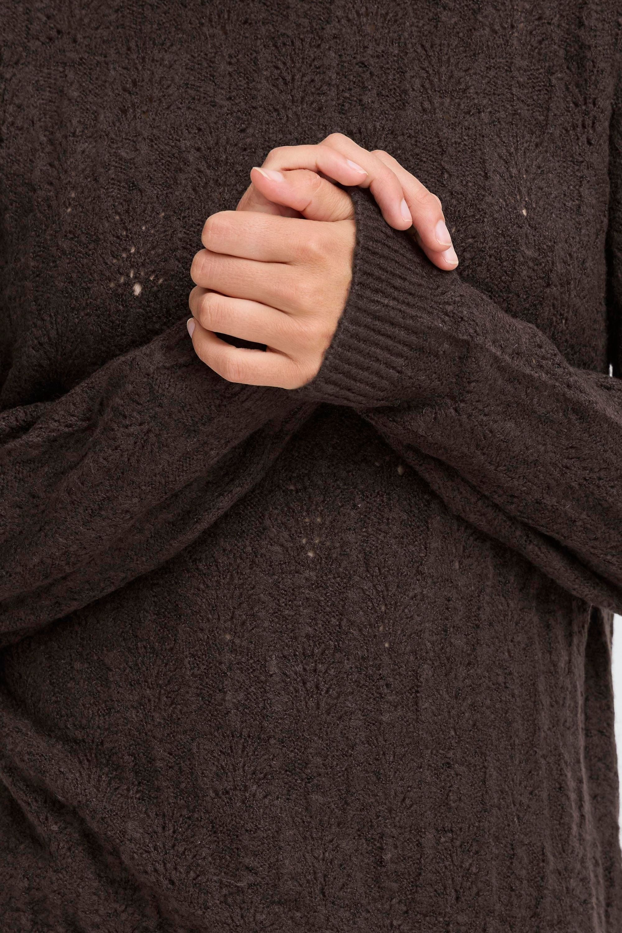 OXMO Strickfleece-Pullover »Strickpullover OXFSINVA«