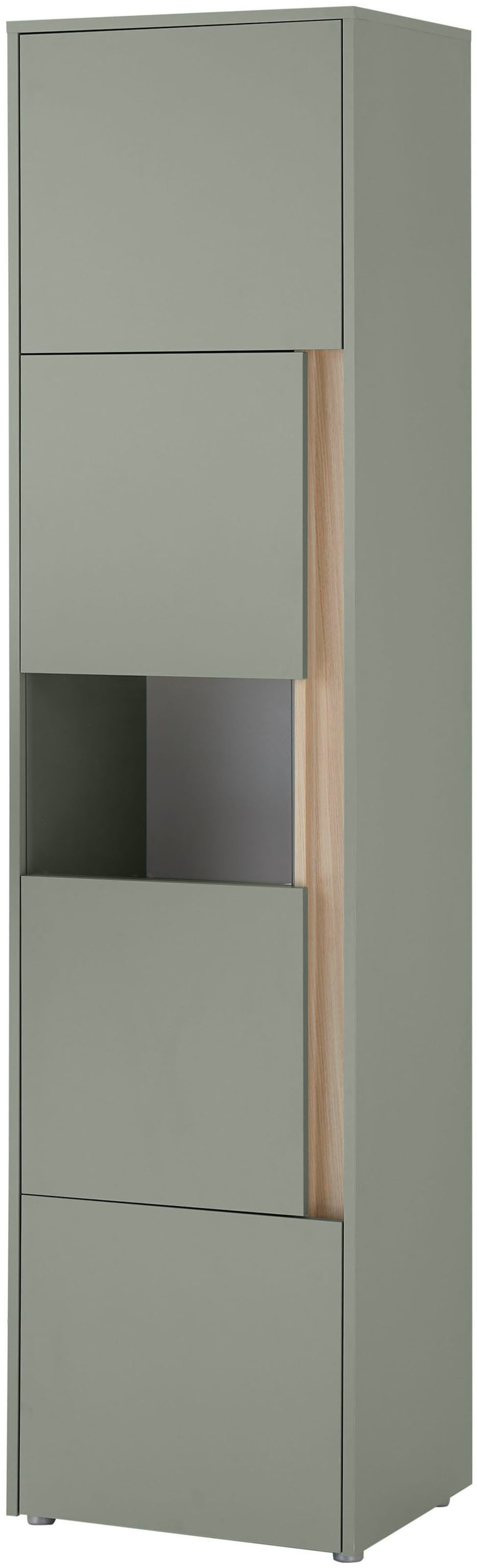 Home affaire Vitrine "City/Giron, moderner Hochschrank, Glasvitrine" zeitlo günstig online kaufen